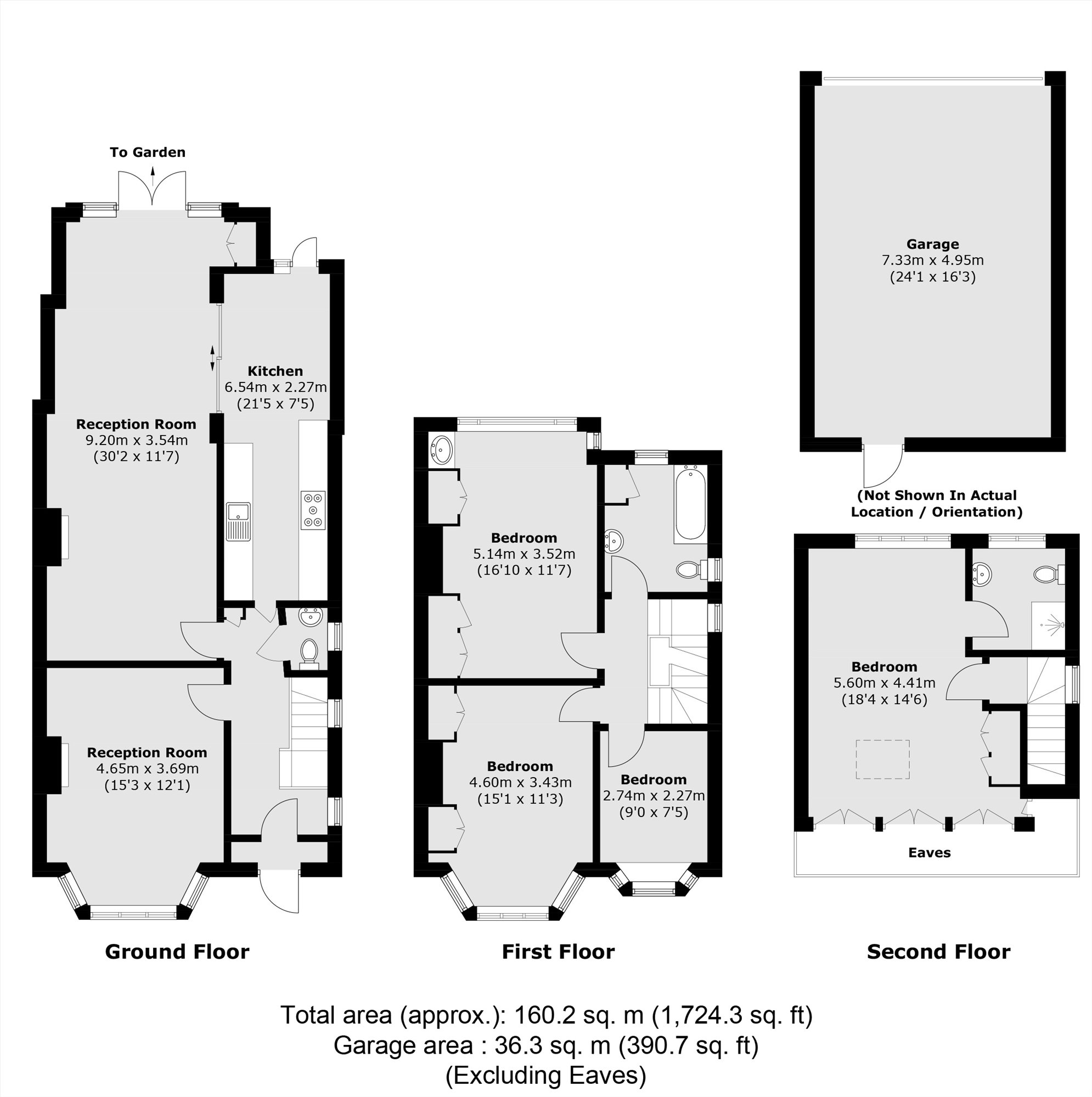 271, Brunswick Road, London floorplan