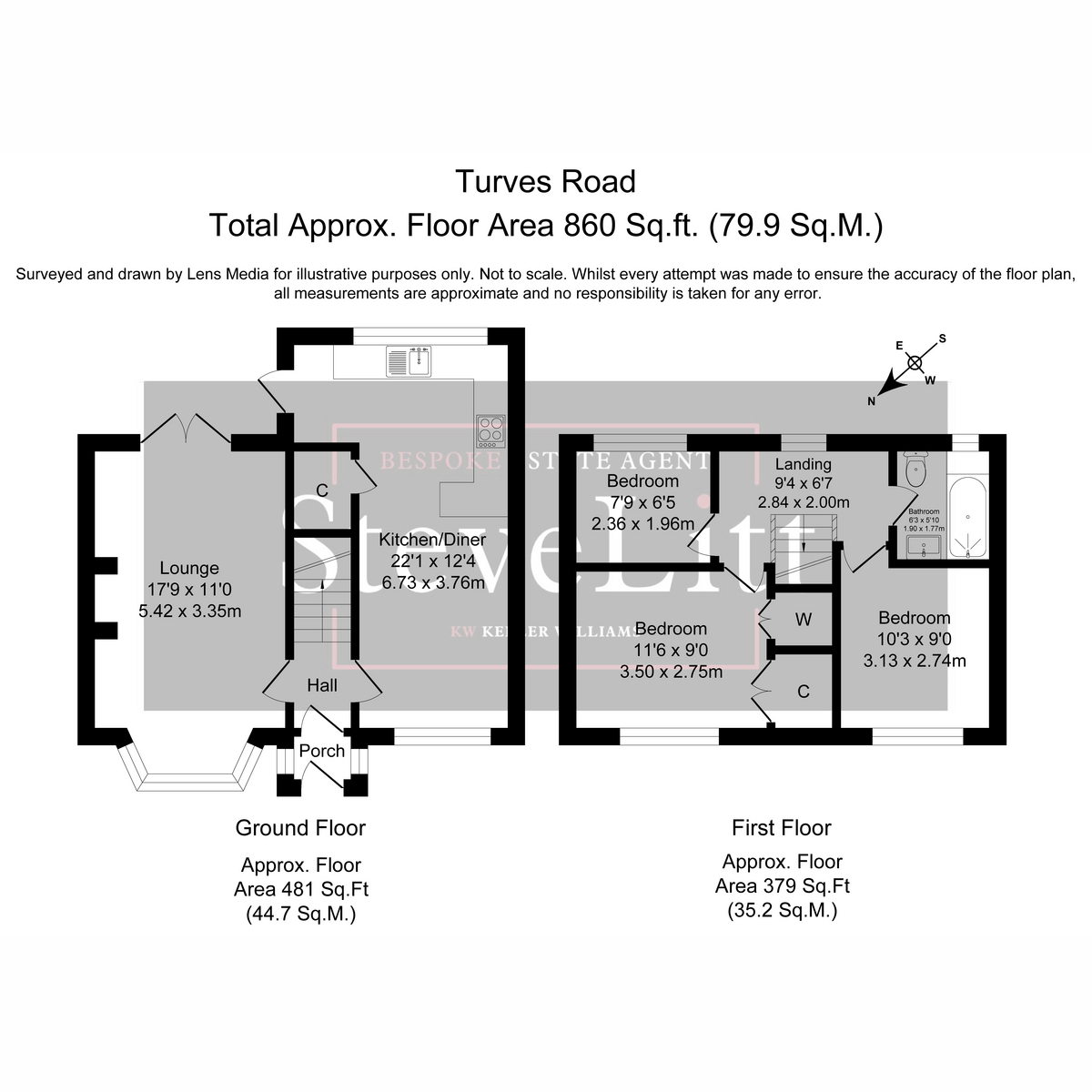 25, Turves Road, Cheadle Hulme floorplan