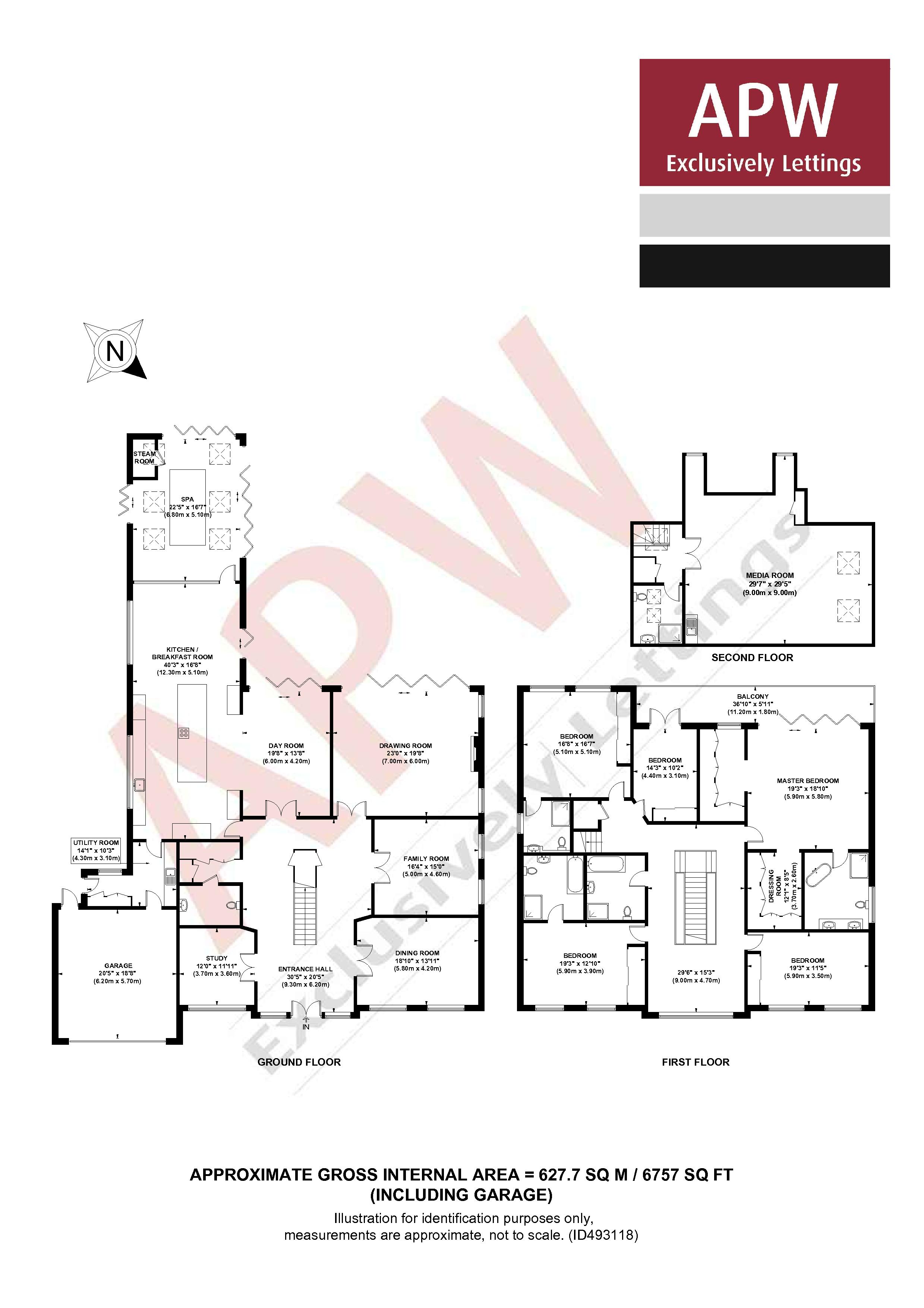 6 Bedrooms Detached house to rent in Manor Way, Oxshott KT22