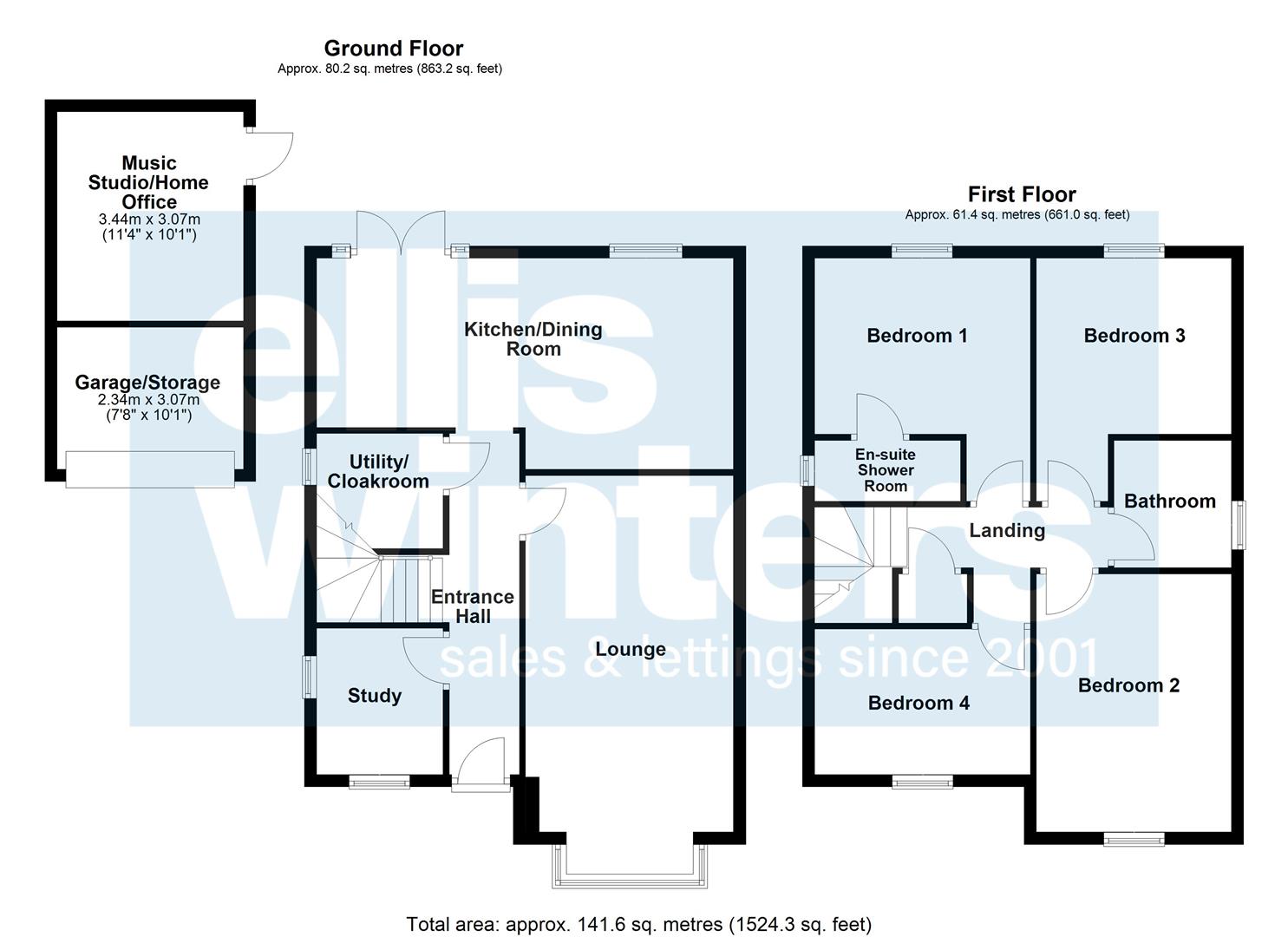 9, Fyson Way, Warboys floorplan