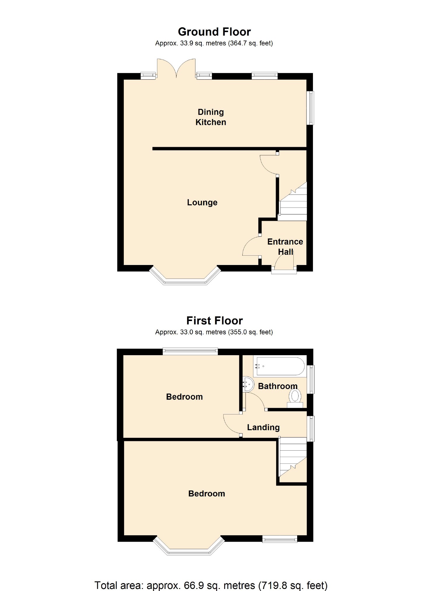 2 bed semidetached house for sale in Ernocroft Road, Marple Bridge