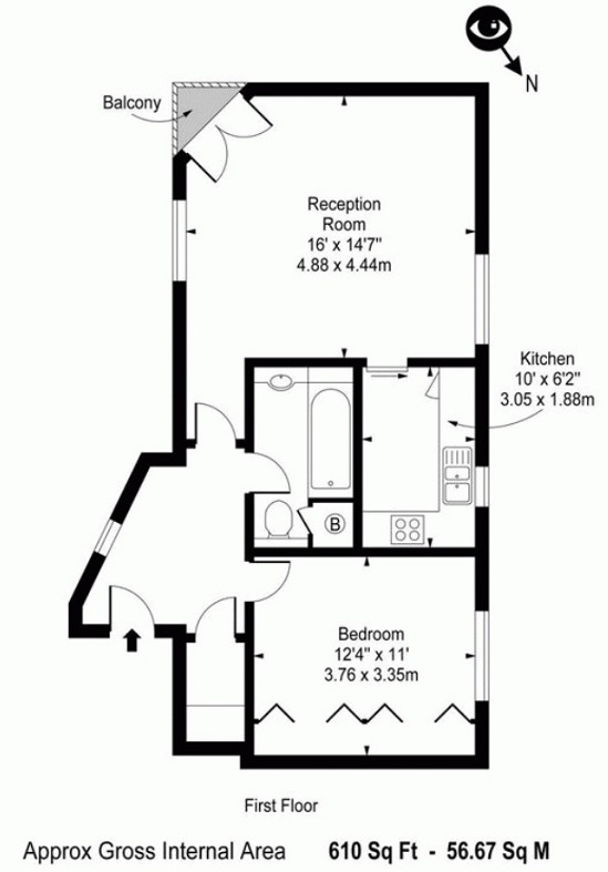 1 Bedrooms Flat to rent in Clarges Mews, London W1J