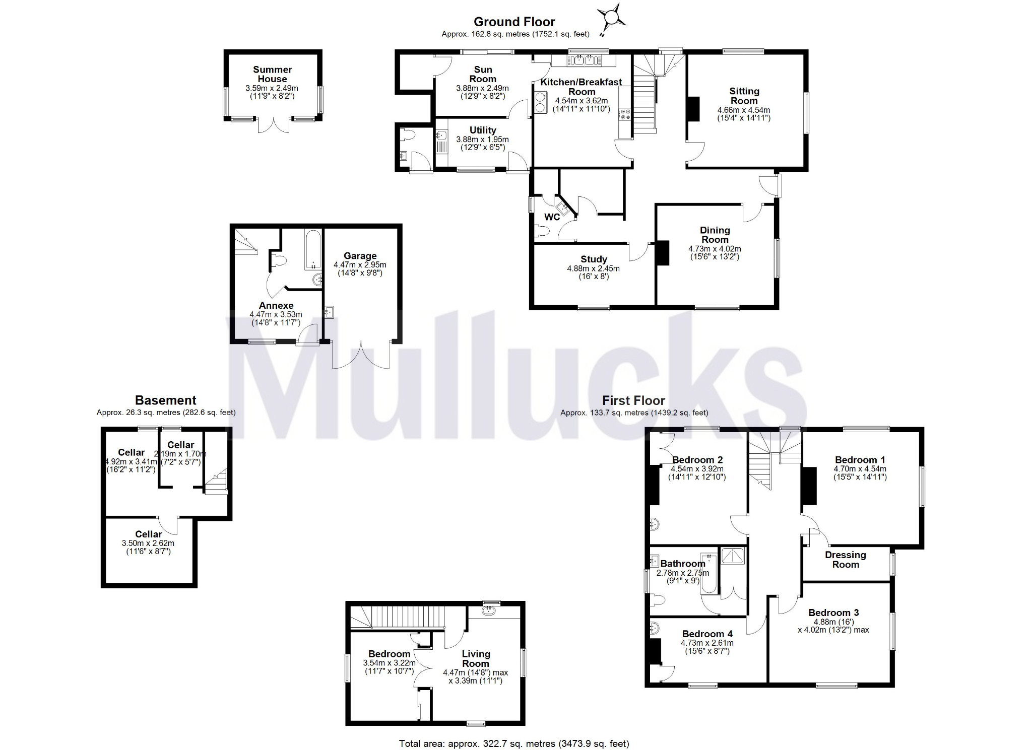 Channocks Farmhouse,, Gilston, Hertfordshire floorplan