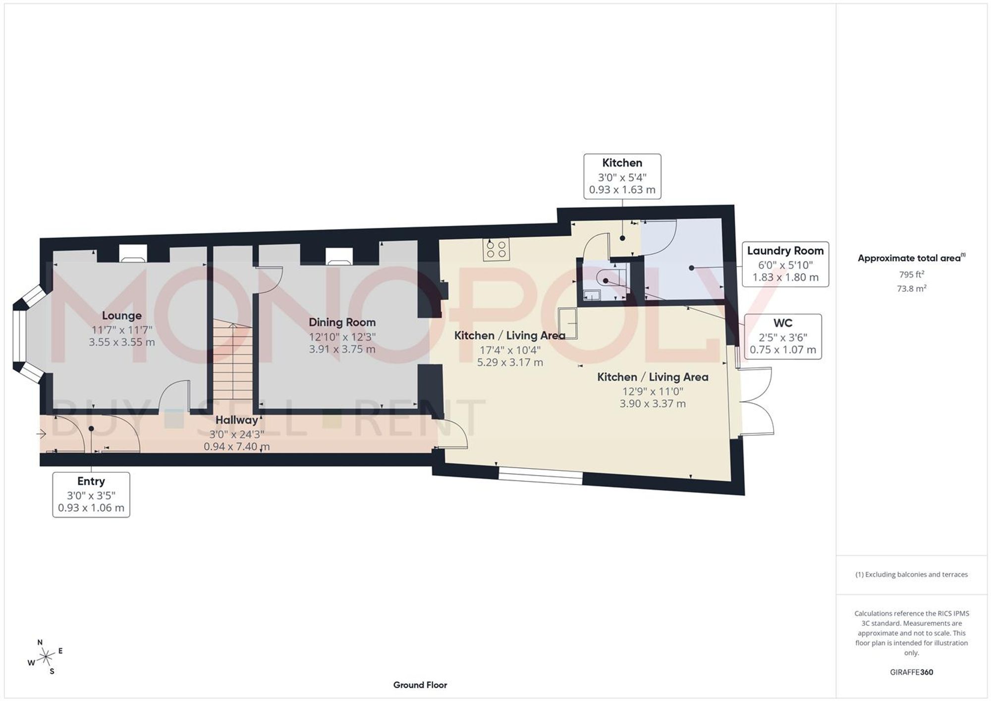 Dee Cottage Bridge Street, Wrexham floorplan