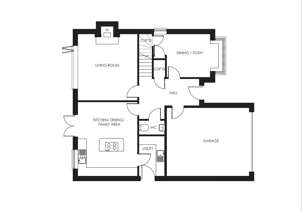 16, Christopher Turley Drive, Telford floorplan