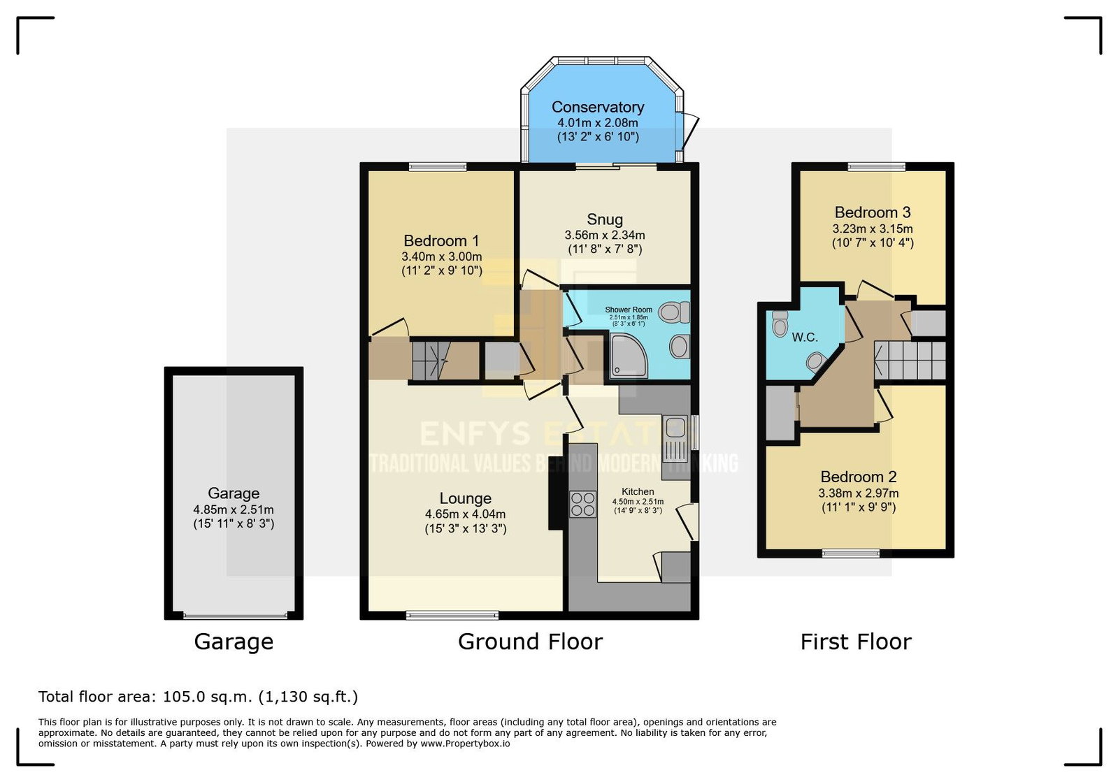18, Cilgwyn, Llandudno Junction floorplan