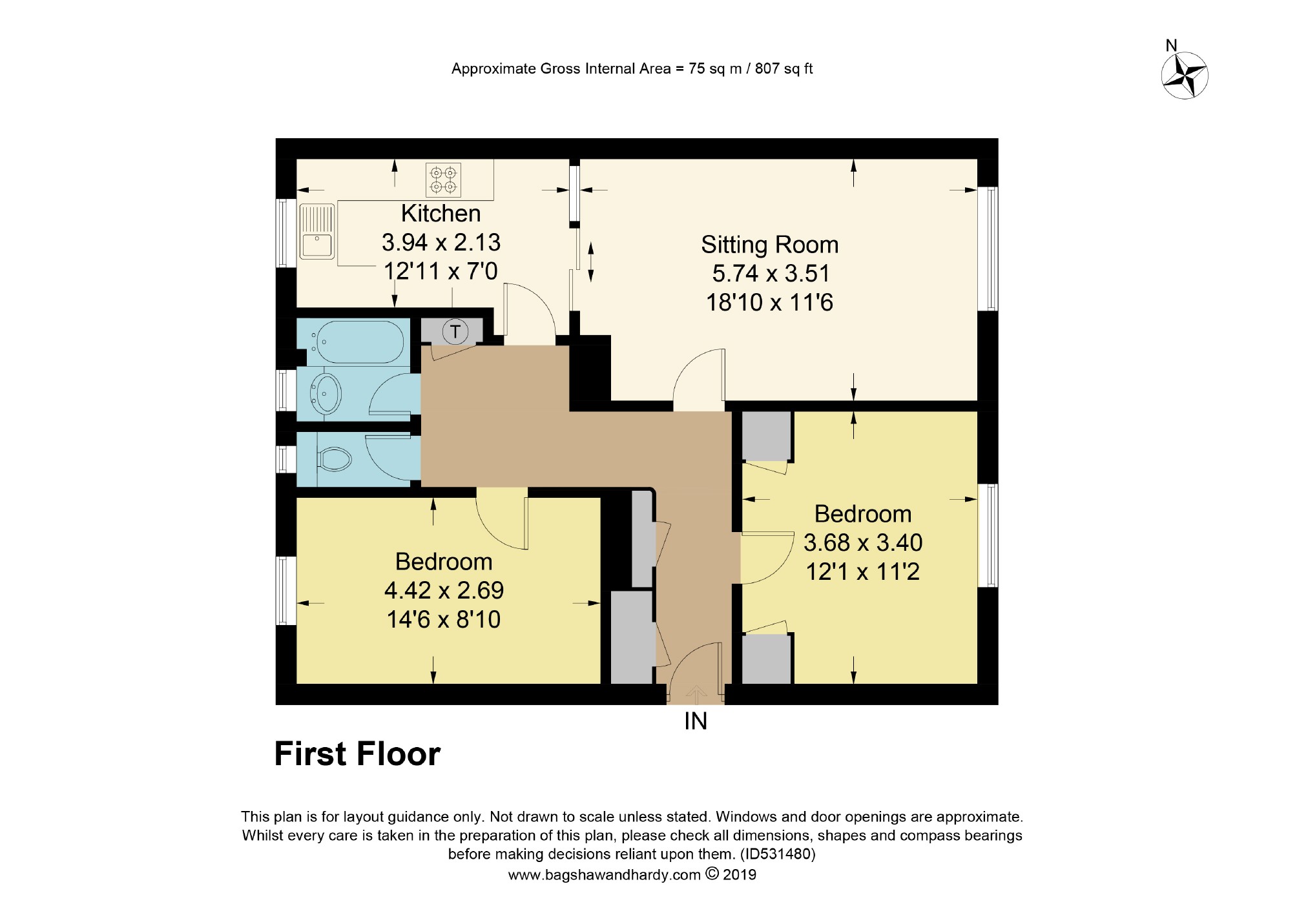 2 Bedrooms Flat for sale in Silkham Road, Oxted, Surrey RH8
