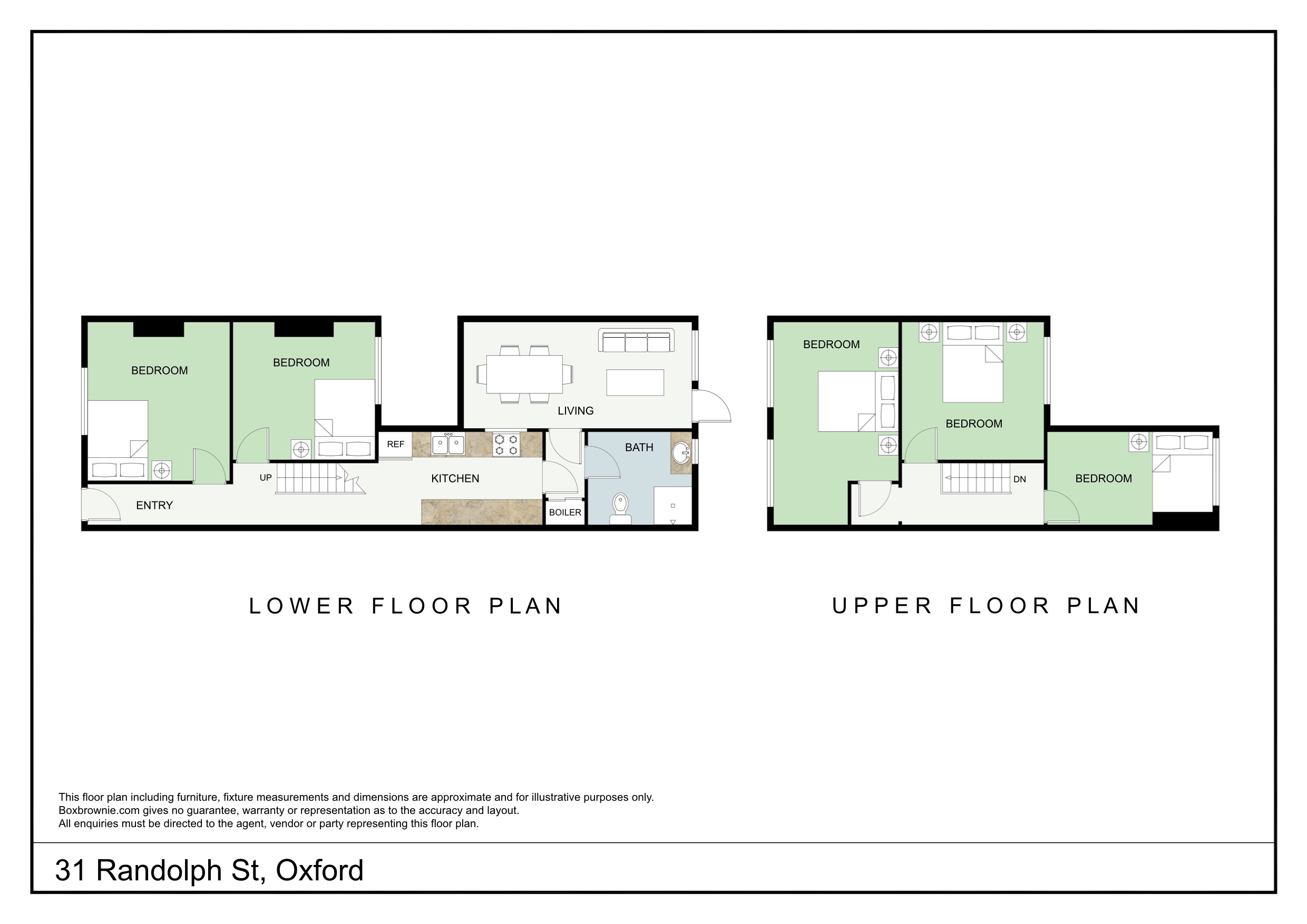 31, Randolph Street, Oxford floorplan