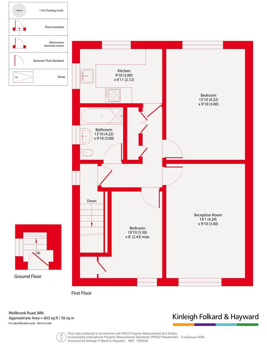 100, Wellbrook Road, Kent floorplan