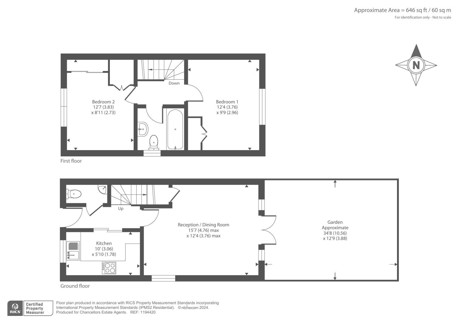 4 SWYNFORD GARDENS, Swynford Gardens, London floorplan