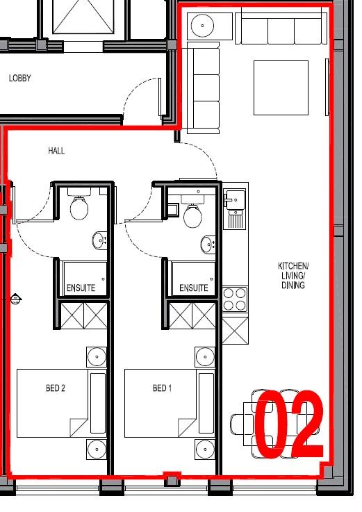 165 West Street, City Centre floorplan