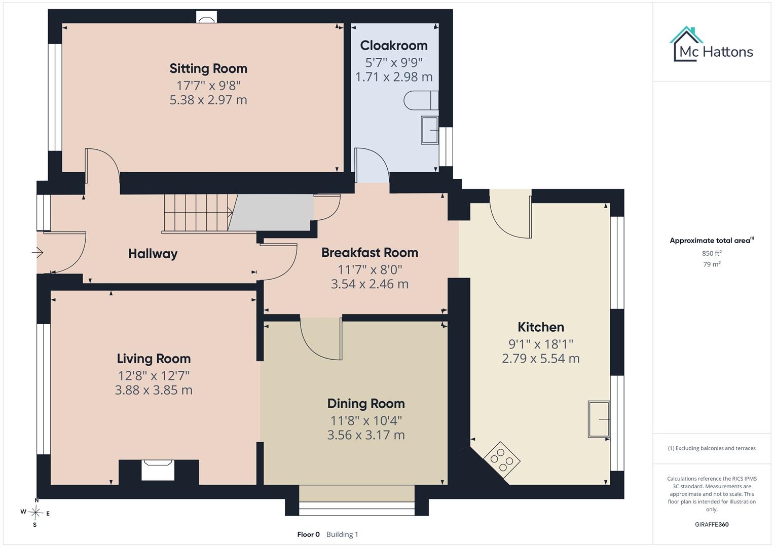 Lamona, Queens Avenue, Porthcawl floorplan