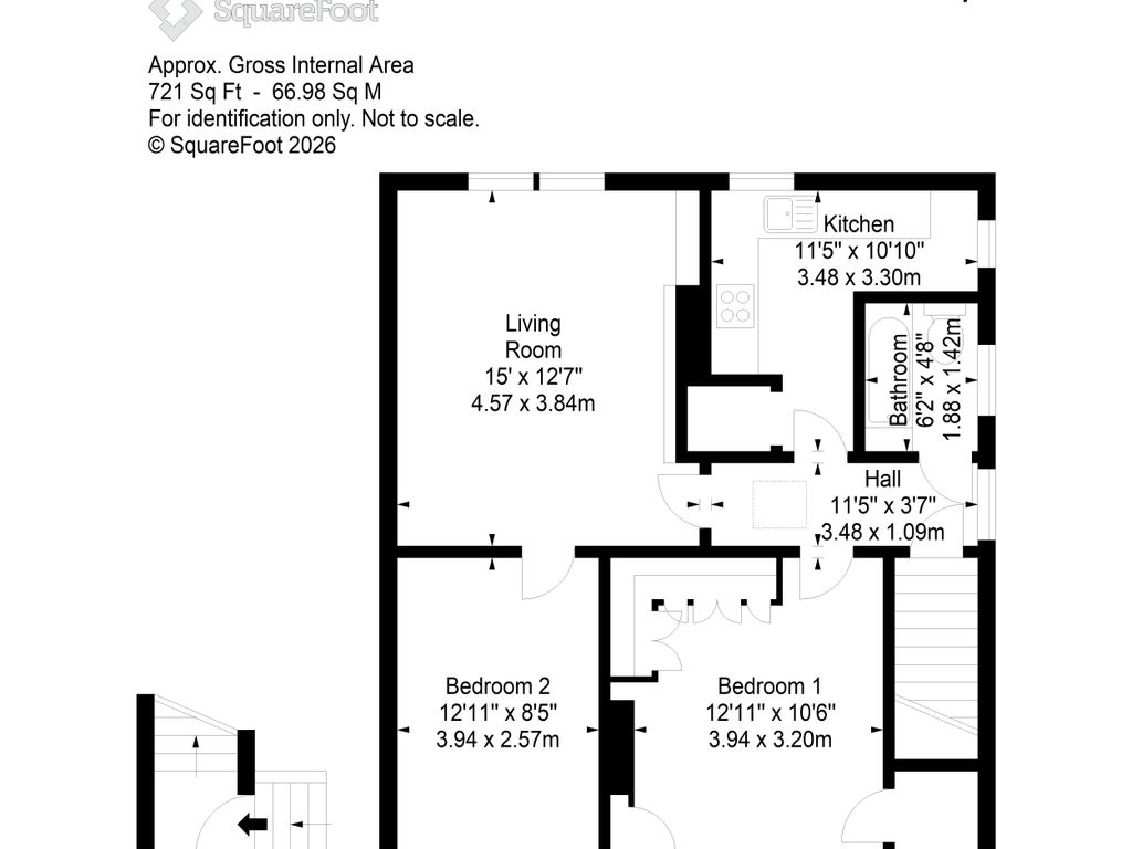 Longstone Crescent, Edinburgh floorplan