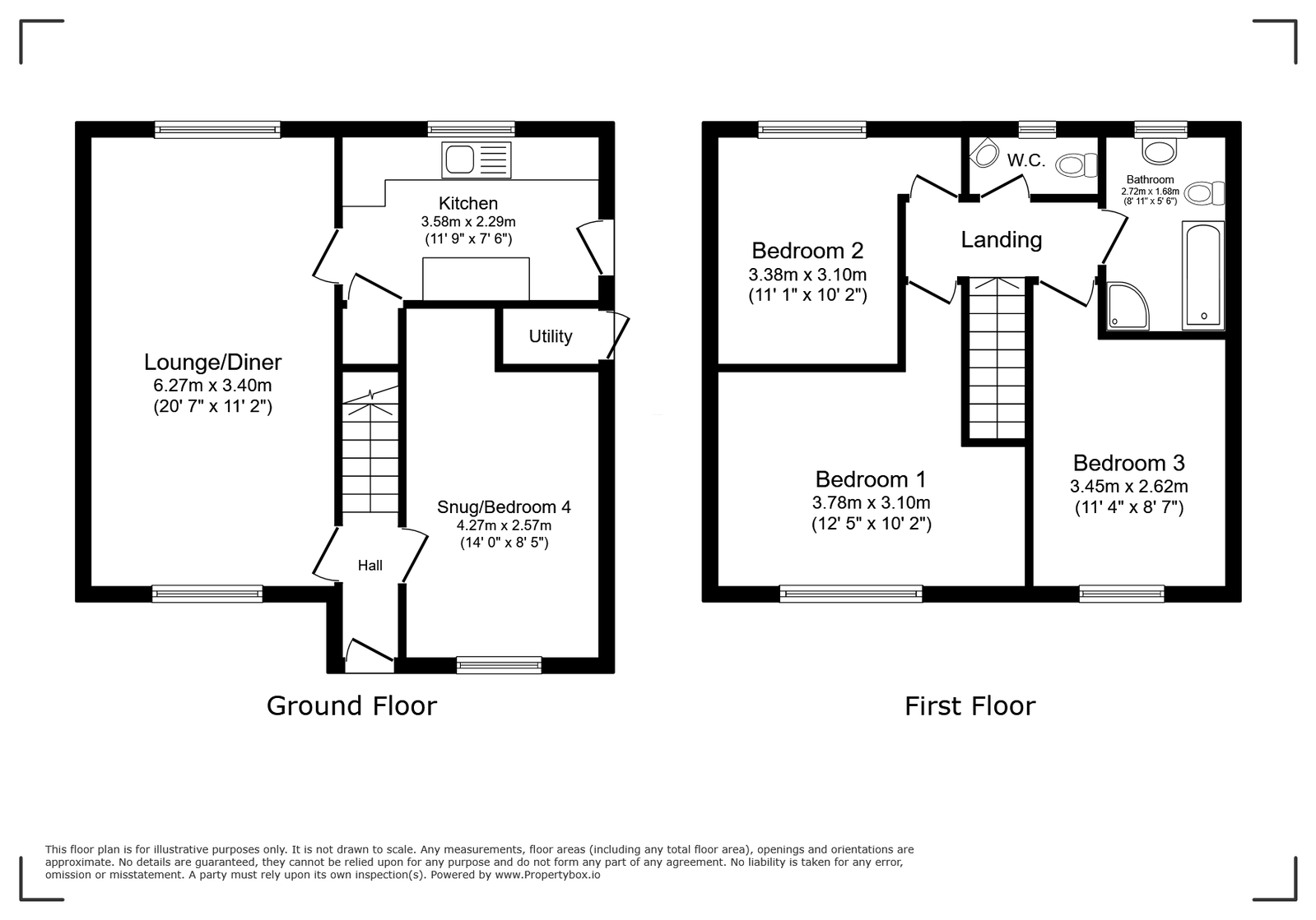 65, Main Street, Swadlincote floorplan