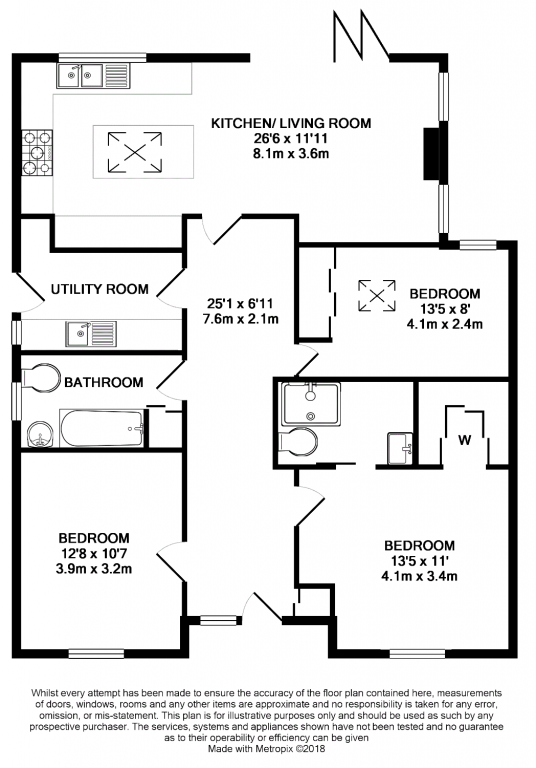 3 Bedrooms Bungalow for sale in Woodside Road, Farnham GU9