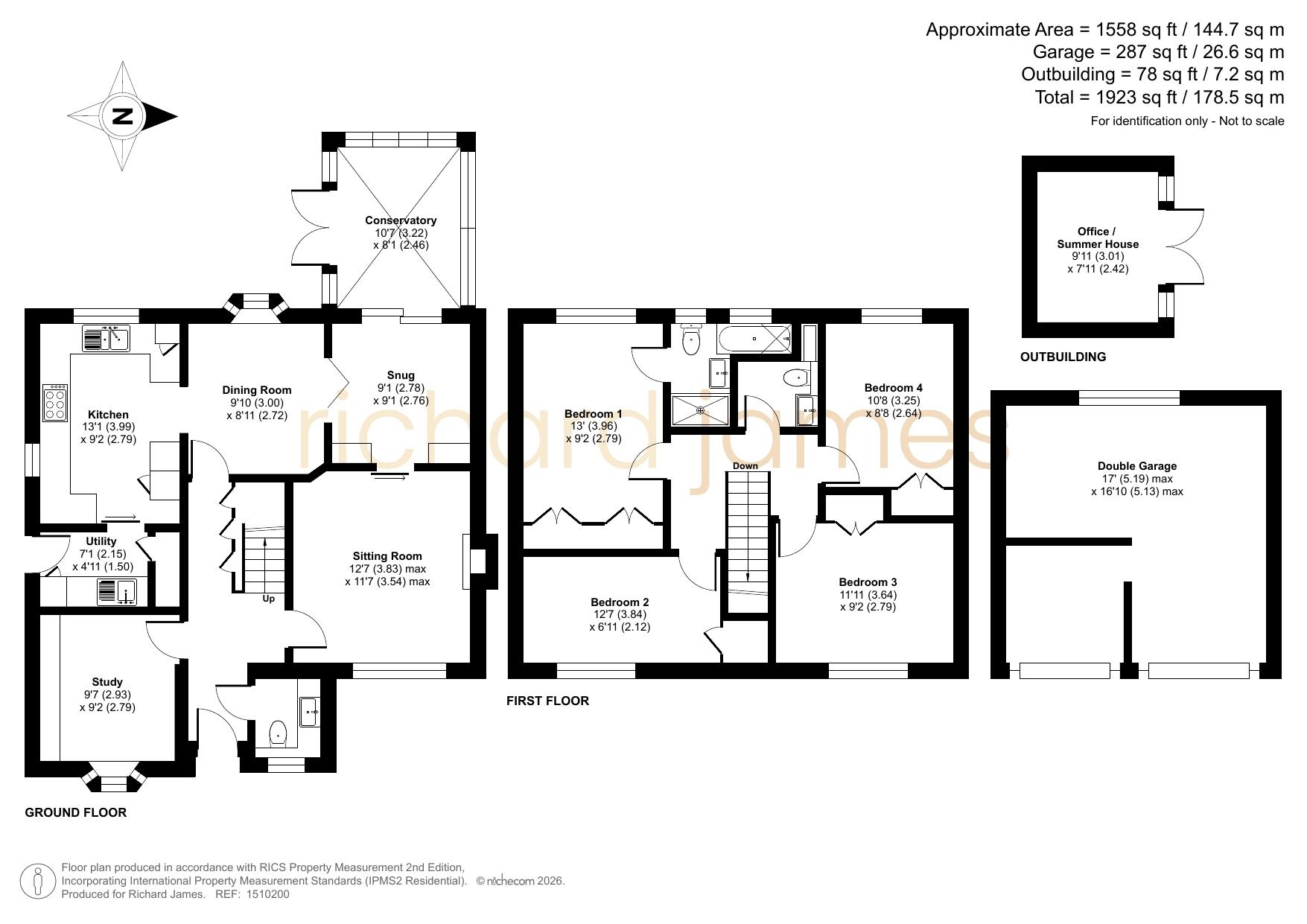 80, The Bramptons, Swindon floorplan