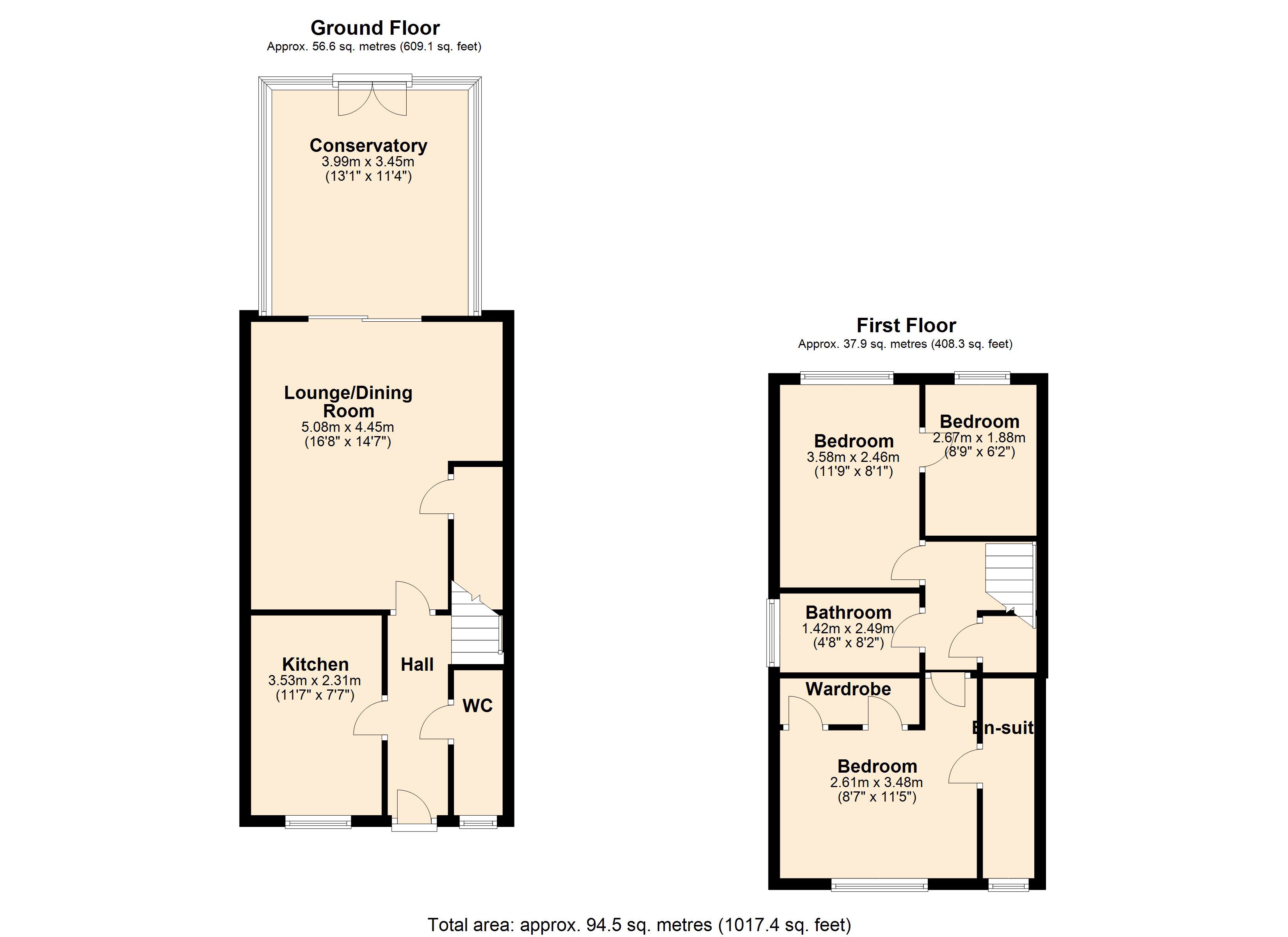 3 Bedrooms Semi-detached house for sale in Ironstone Drive, Chapeltown, Sheffield S35