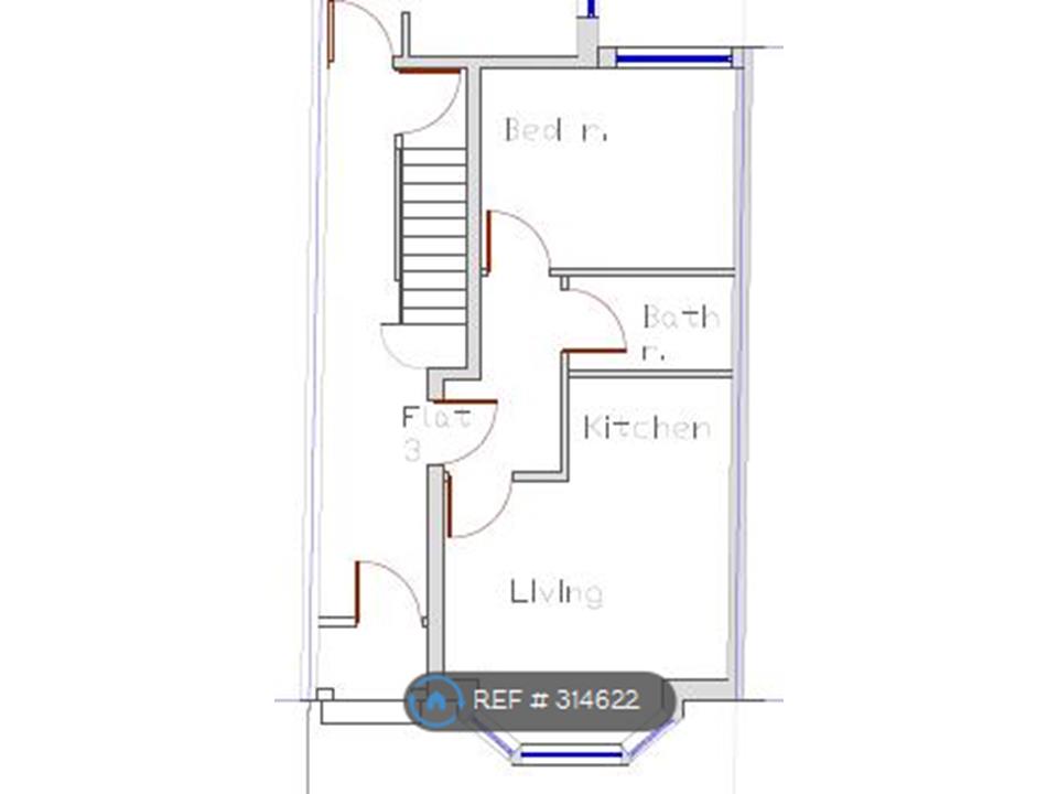 1 Bedrooms Flat to rent in Derby Road, Manchester M14