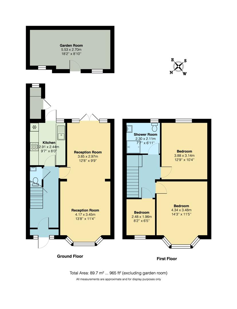 59, Woodville Road, London floorplan