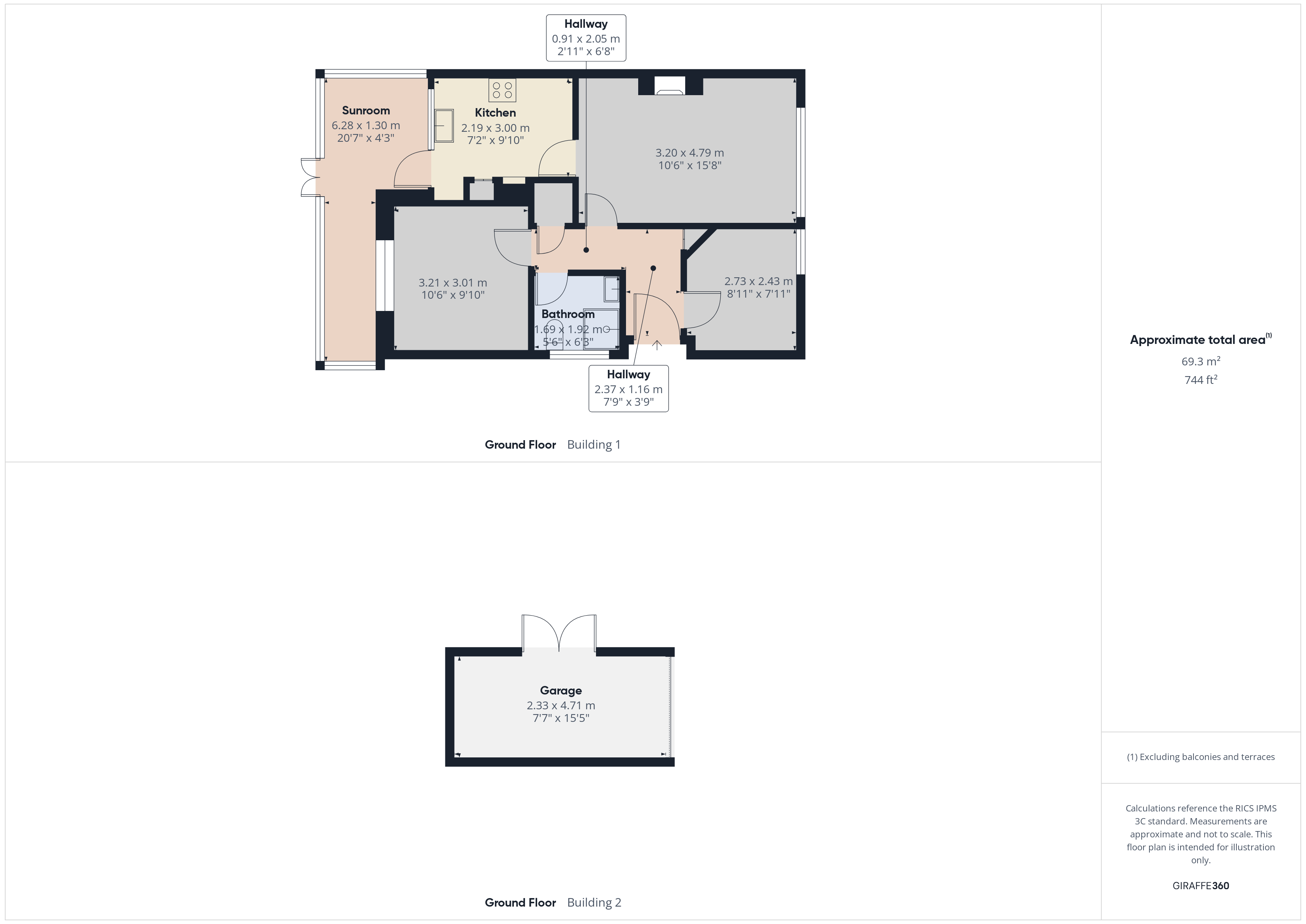 35, Goodwood Close, Rochester floorplan