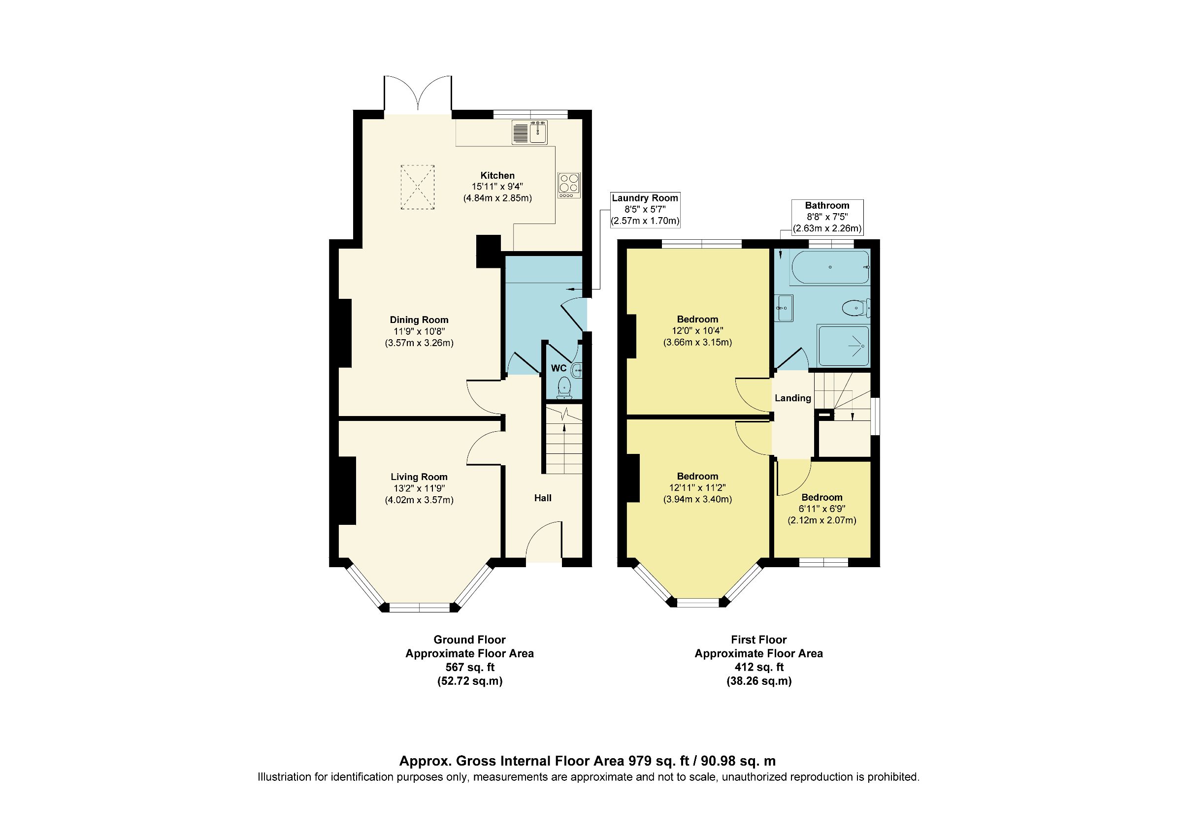 38 St. Annes Drive, Leeds floorplan
