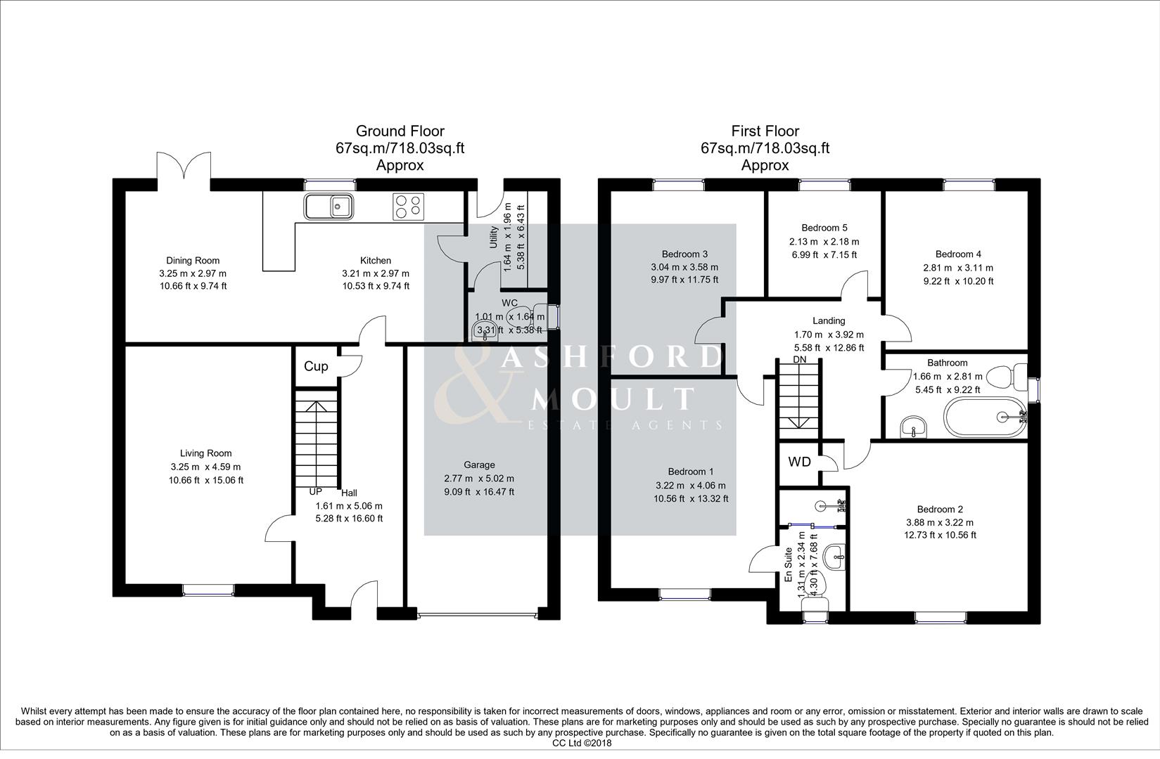 51, Squirrel Way, Nottingham floorplan