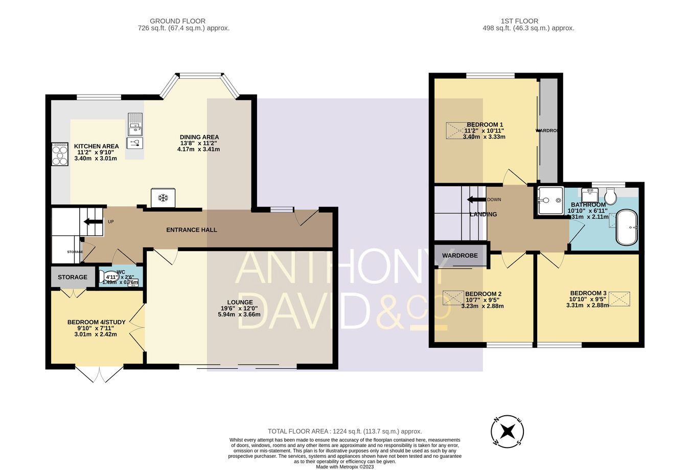 34, Gorsehill Road, Poole floorplan