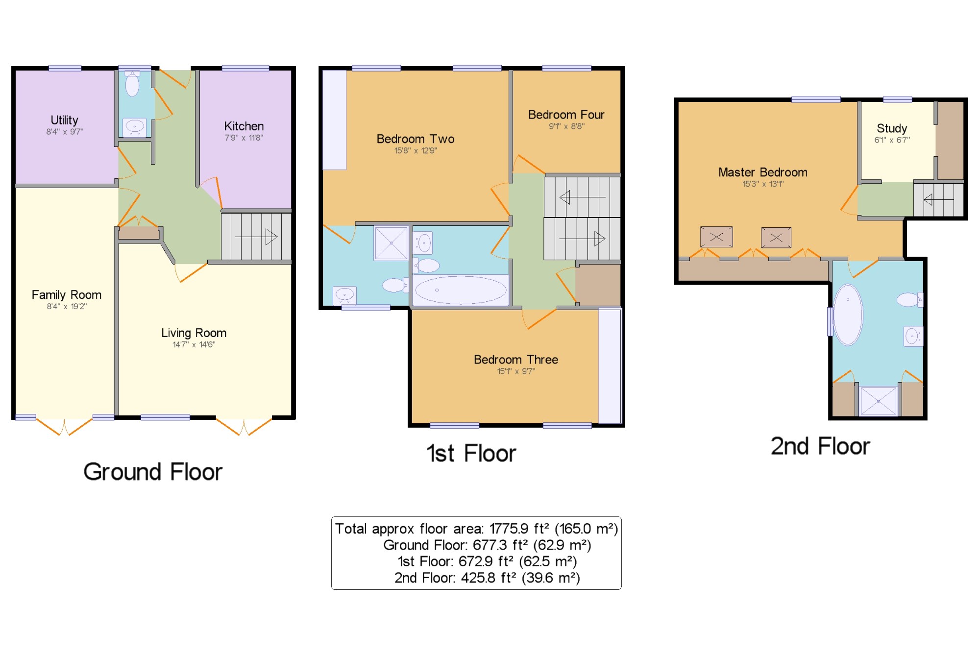 4 Bedrooms Town house for sale in Broomfield, Bells Yew Green, Tunbridge Wells, Kent TN3