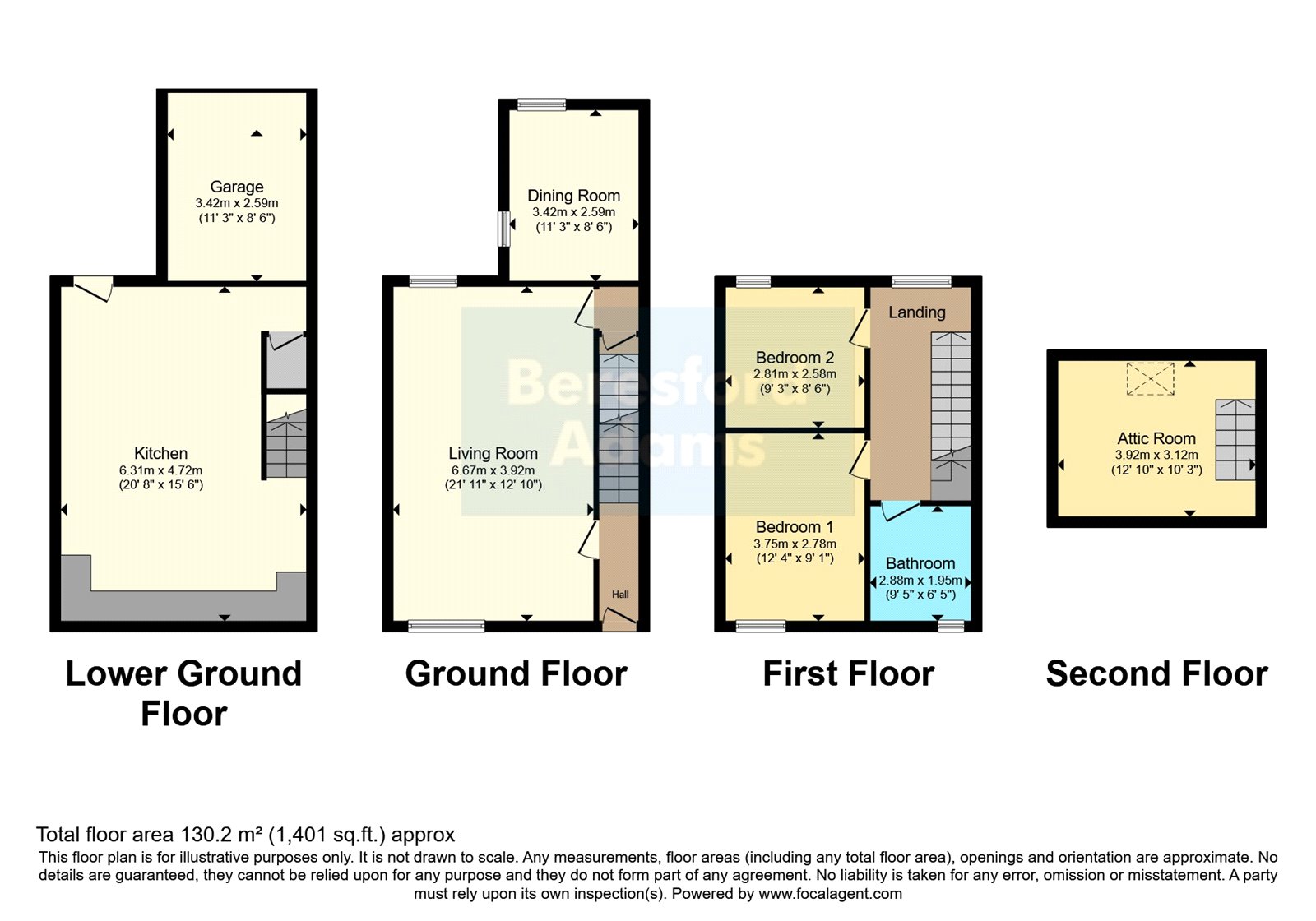 103, High Street, Gwynedd floorplan