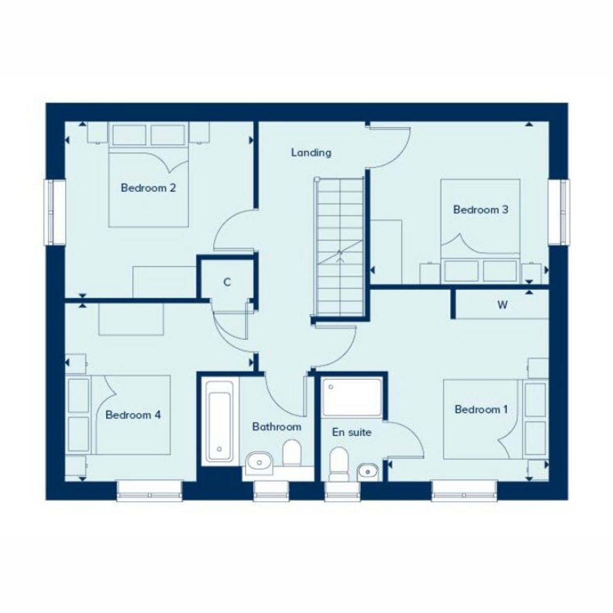 Plot 105, Nobel Park, Didcot floorplan