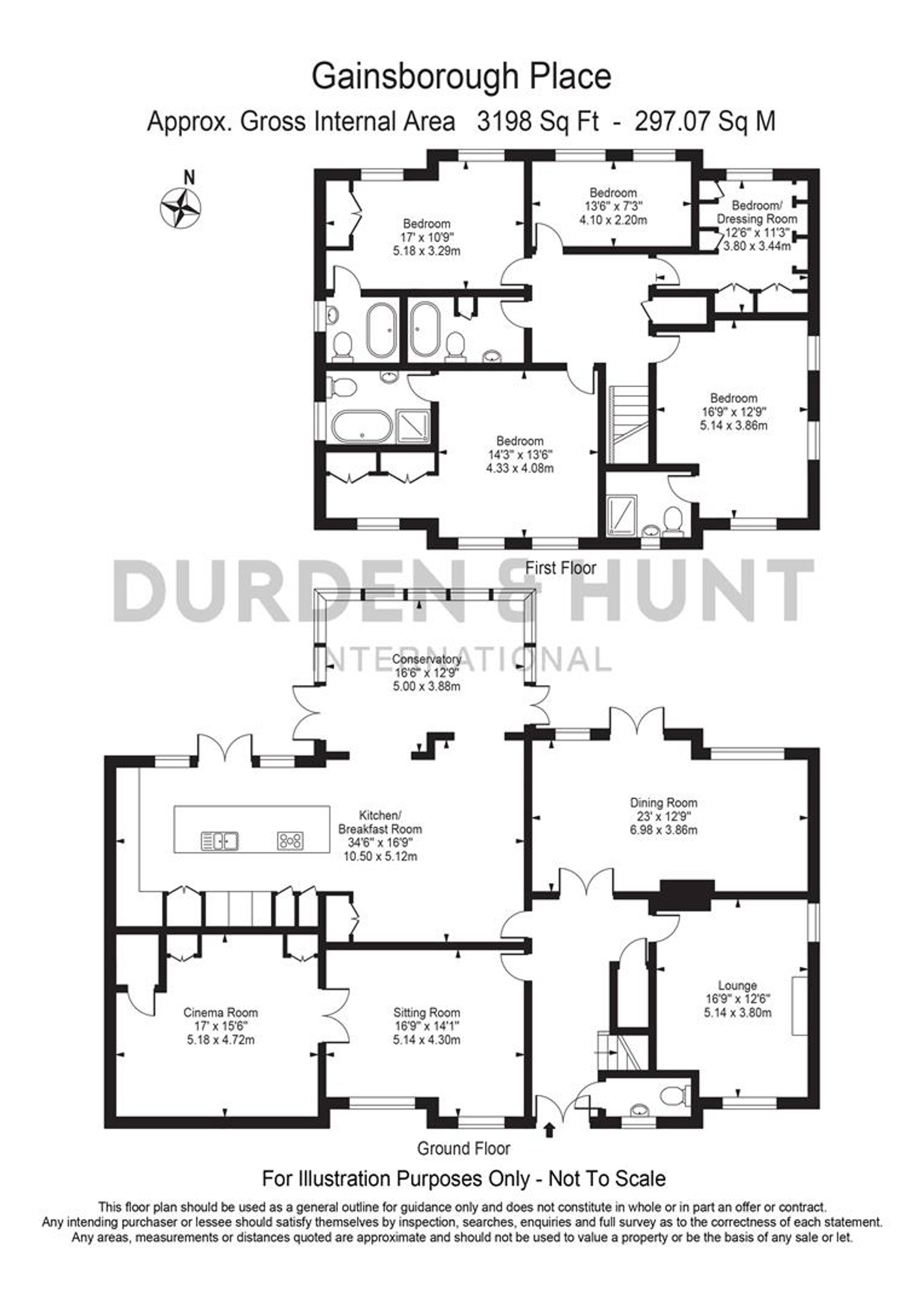 2 Gainsborough Place, Chigwell floorplan