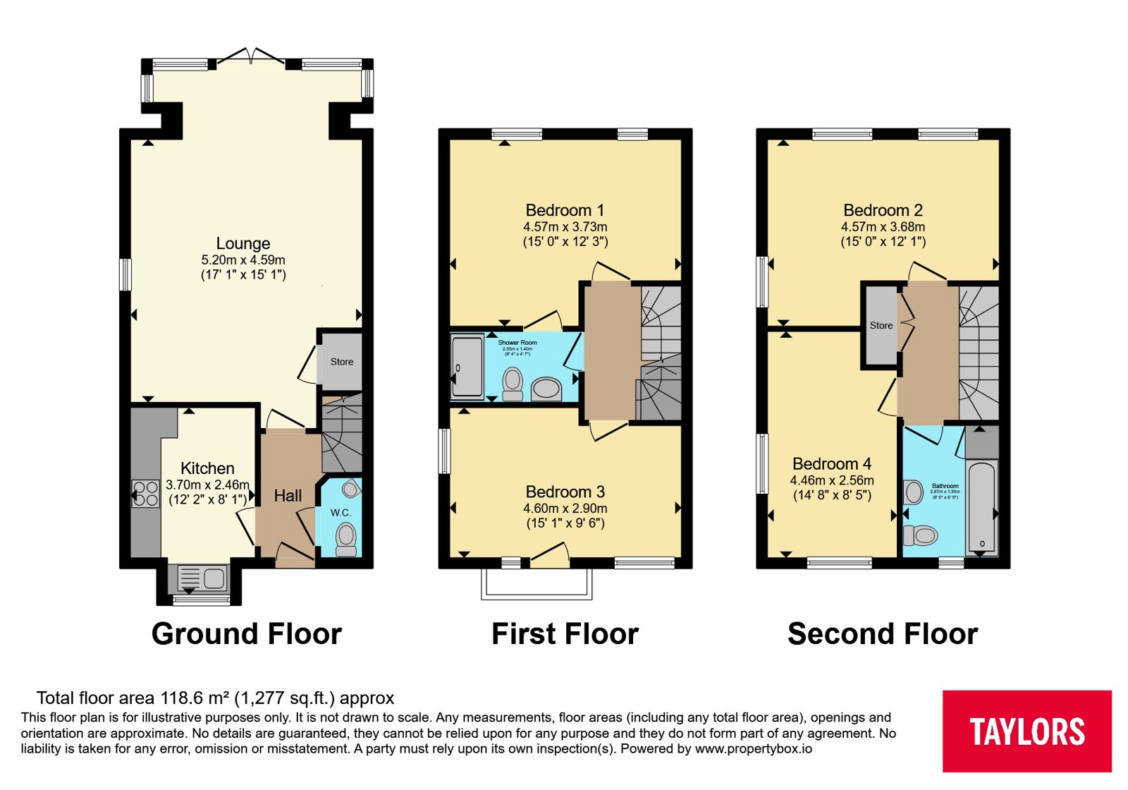 20, Brentnall Way, Bristol floorplan