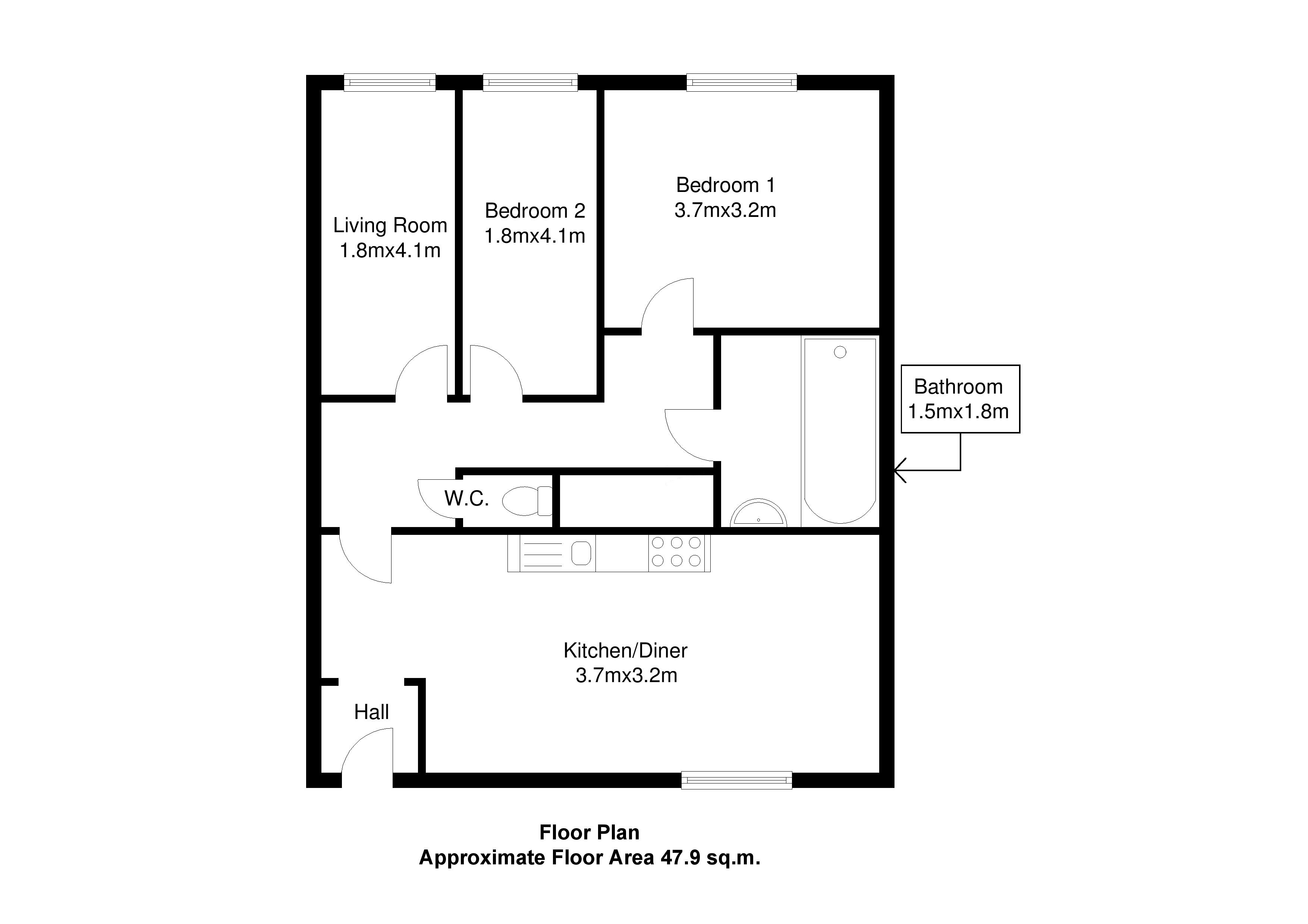 Joyce Avenue, London N18, 2 bedroom flat for sale - 43158553 ...