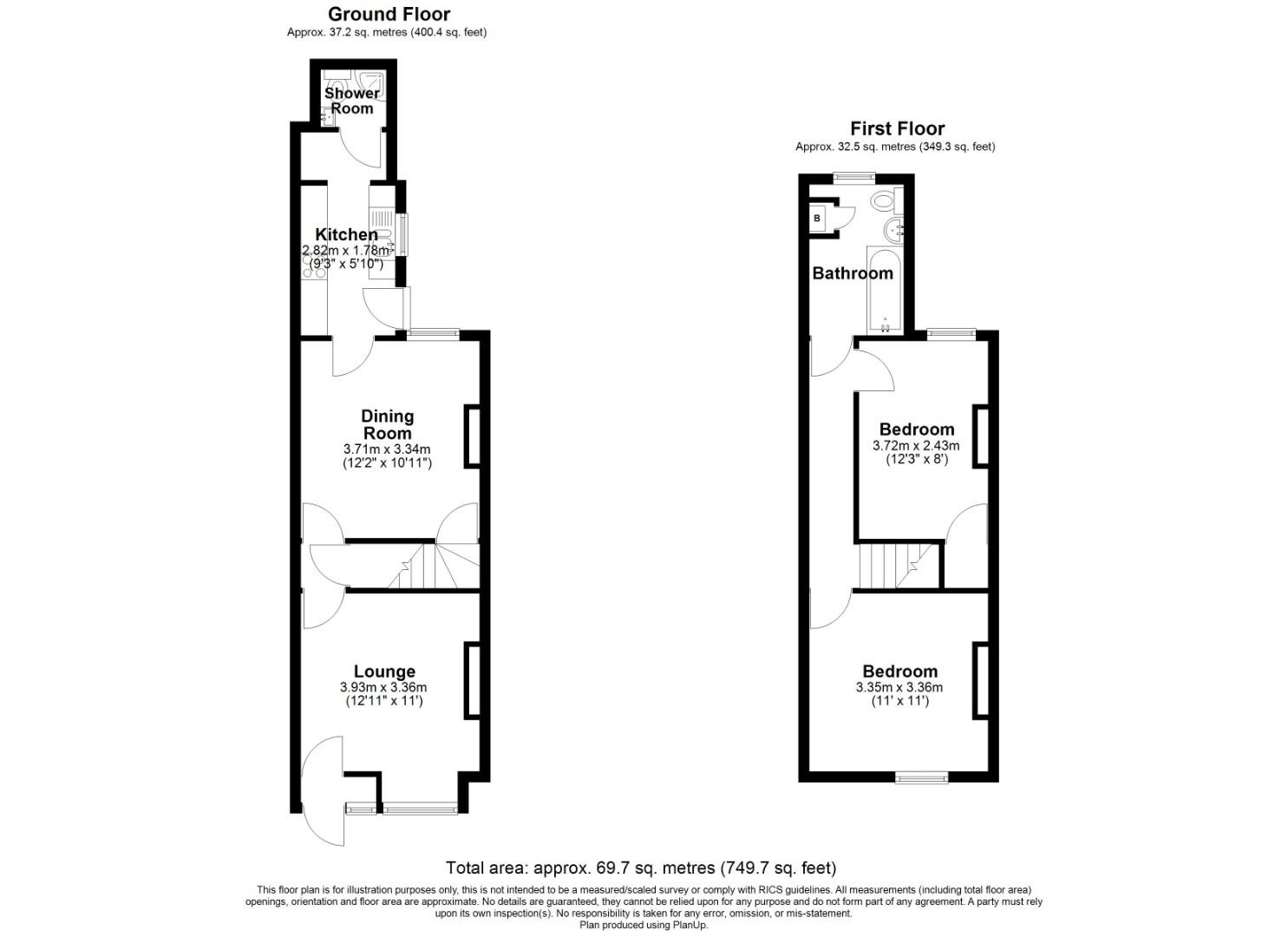 81, Northfield Road, Birmingham floorplan