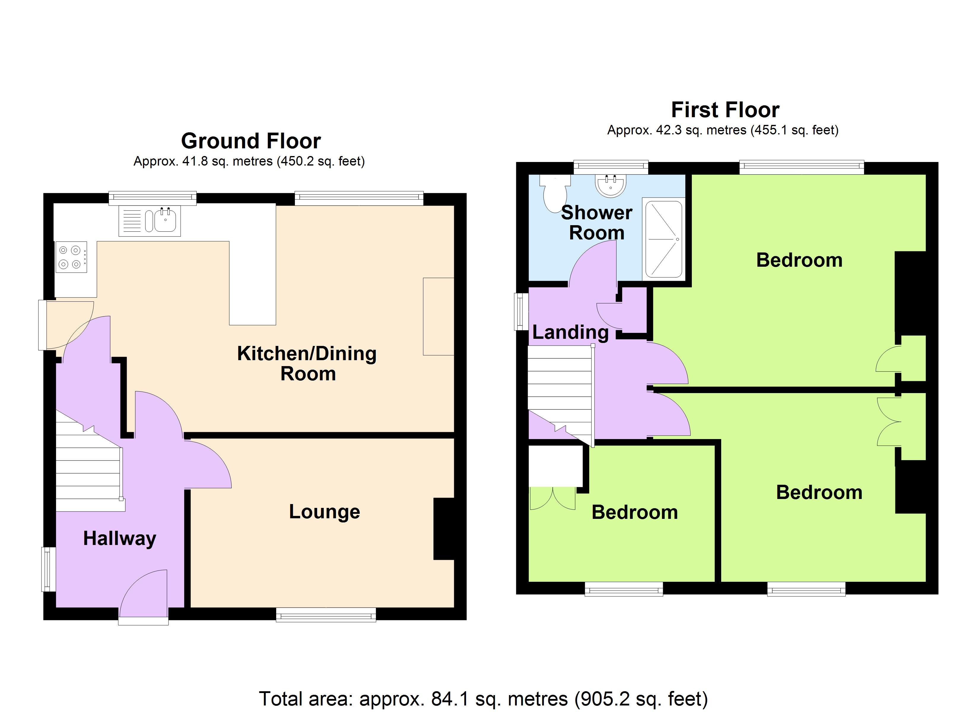 7, Halkon Crescent, Pembrokeshire floorplan
