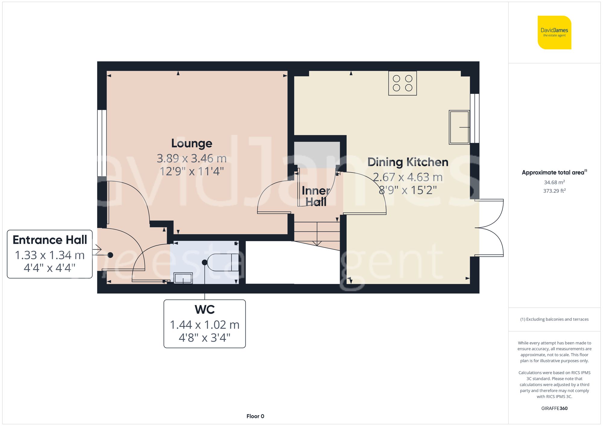 17 Hopkin Court Mapperley Plains, Nottingham floorplan