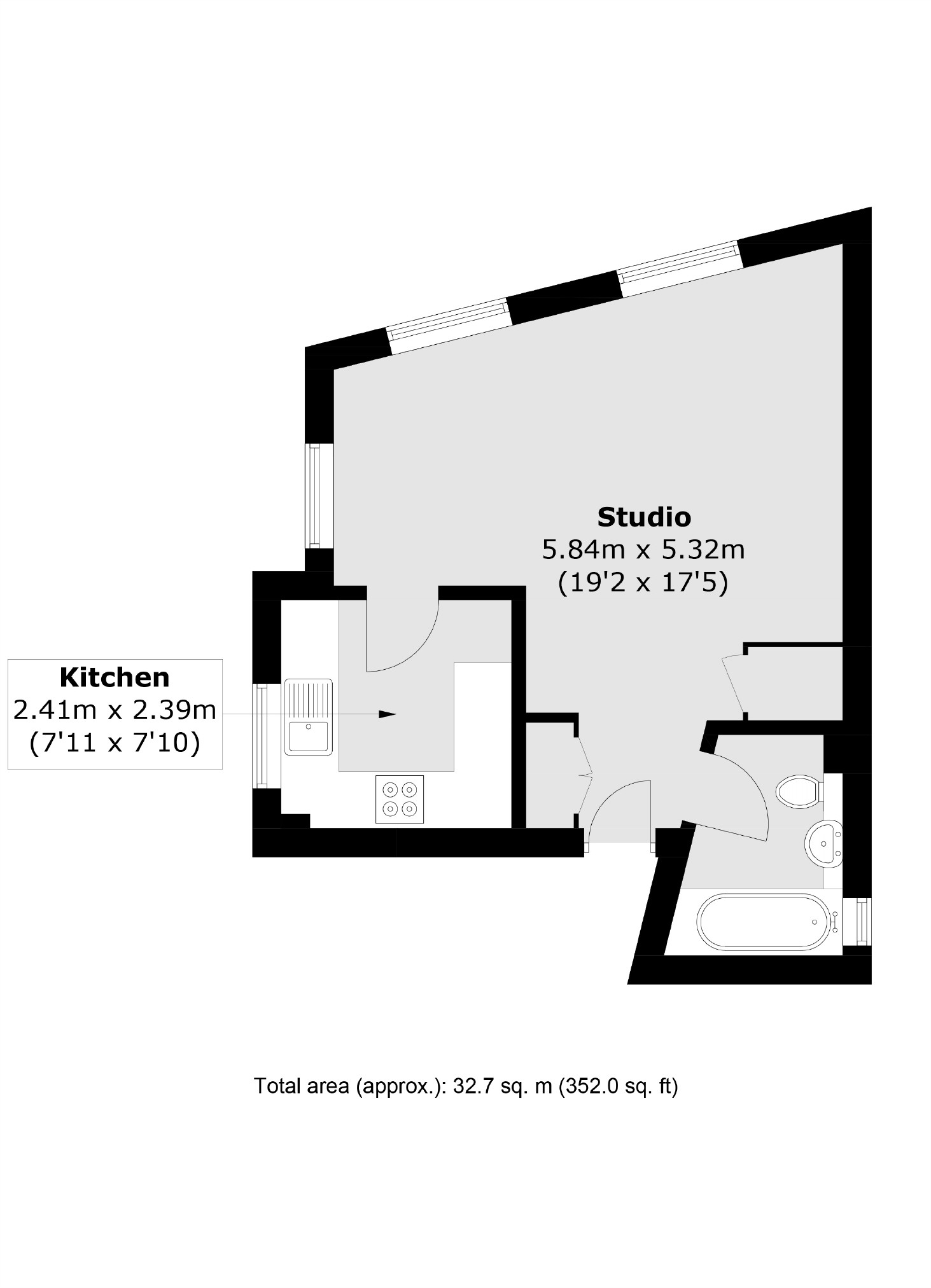 43, Croftongate Way, London floorplan