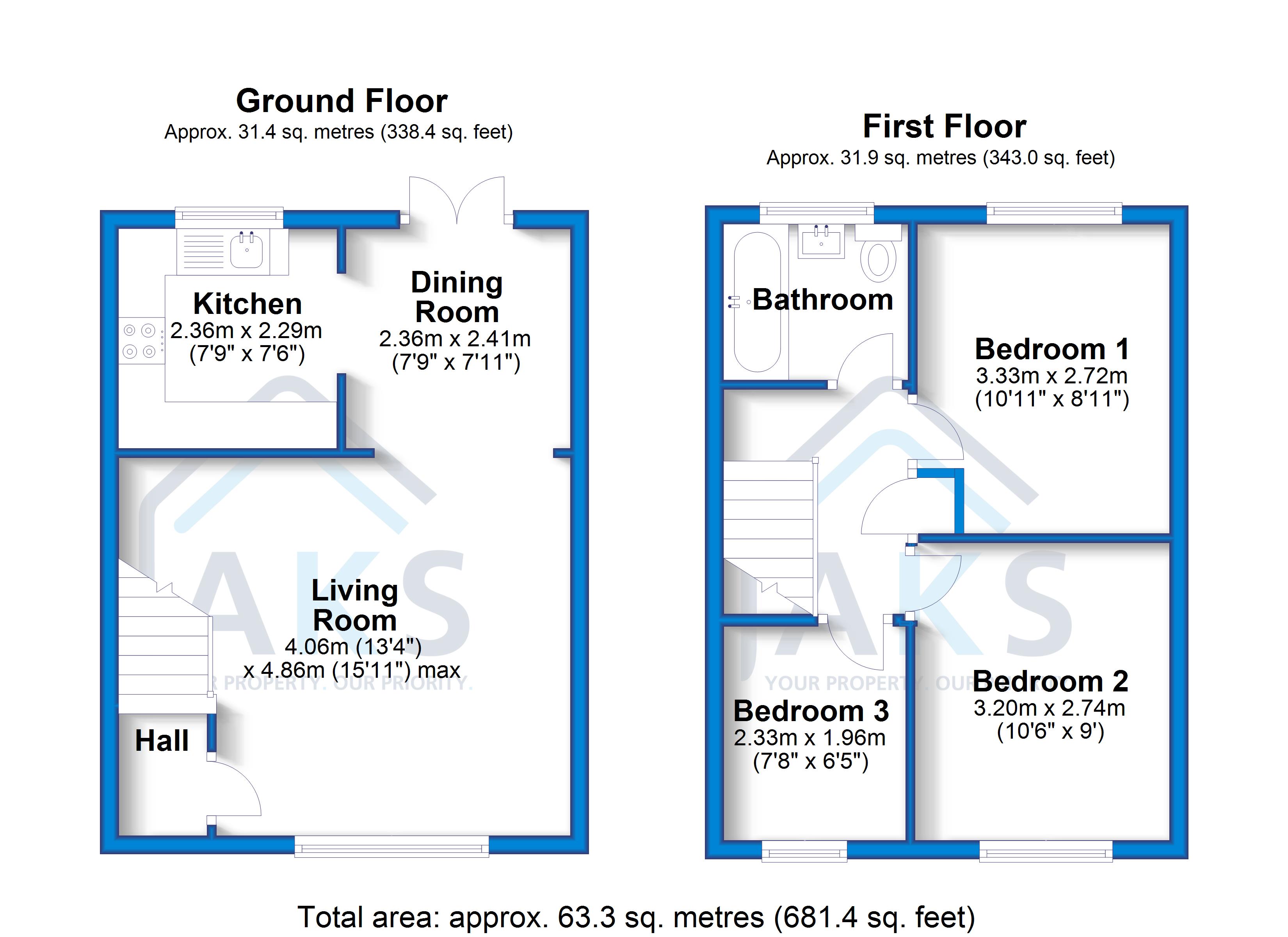 3 Bedrooms Semi-detached house for sale in Alts Nook Way, Shardlow, Derby DE72