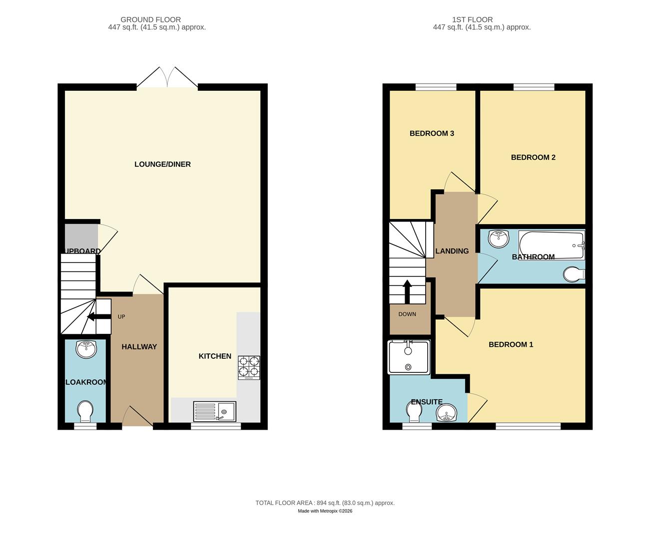 7, Clover Road, Bristol floorplan