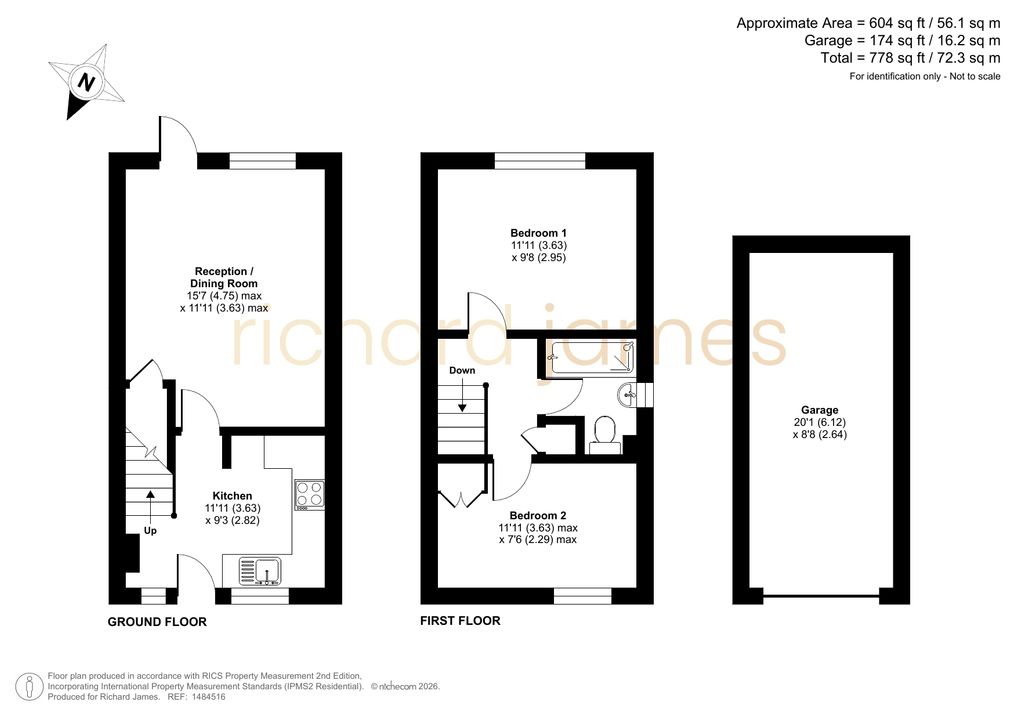 14, Dykes Mews Chiseldon, Chiseldon floorplan