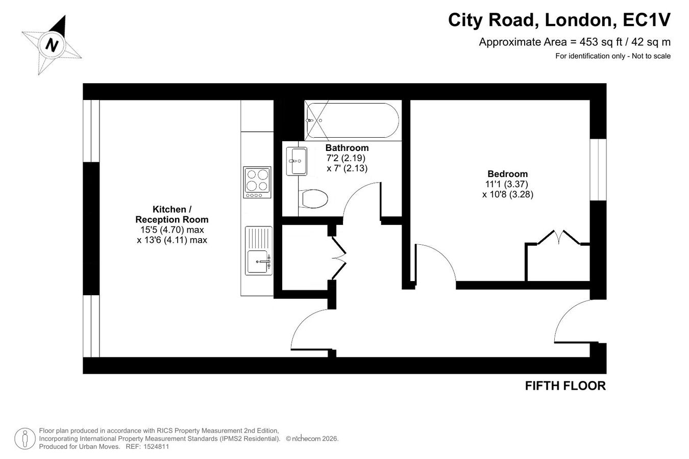 81, Fable Apartments, London floorplan