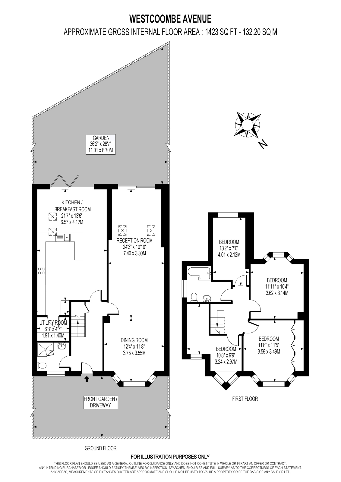 30, Westcoombe Avenue, London floorplan