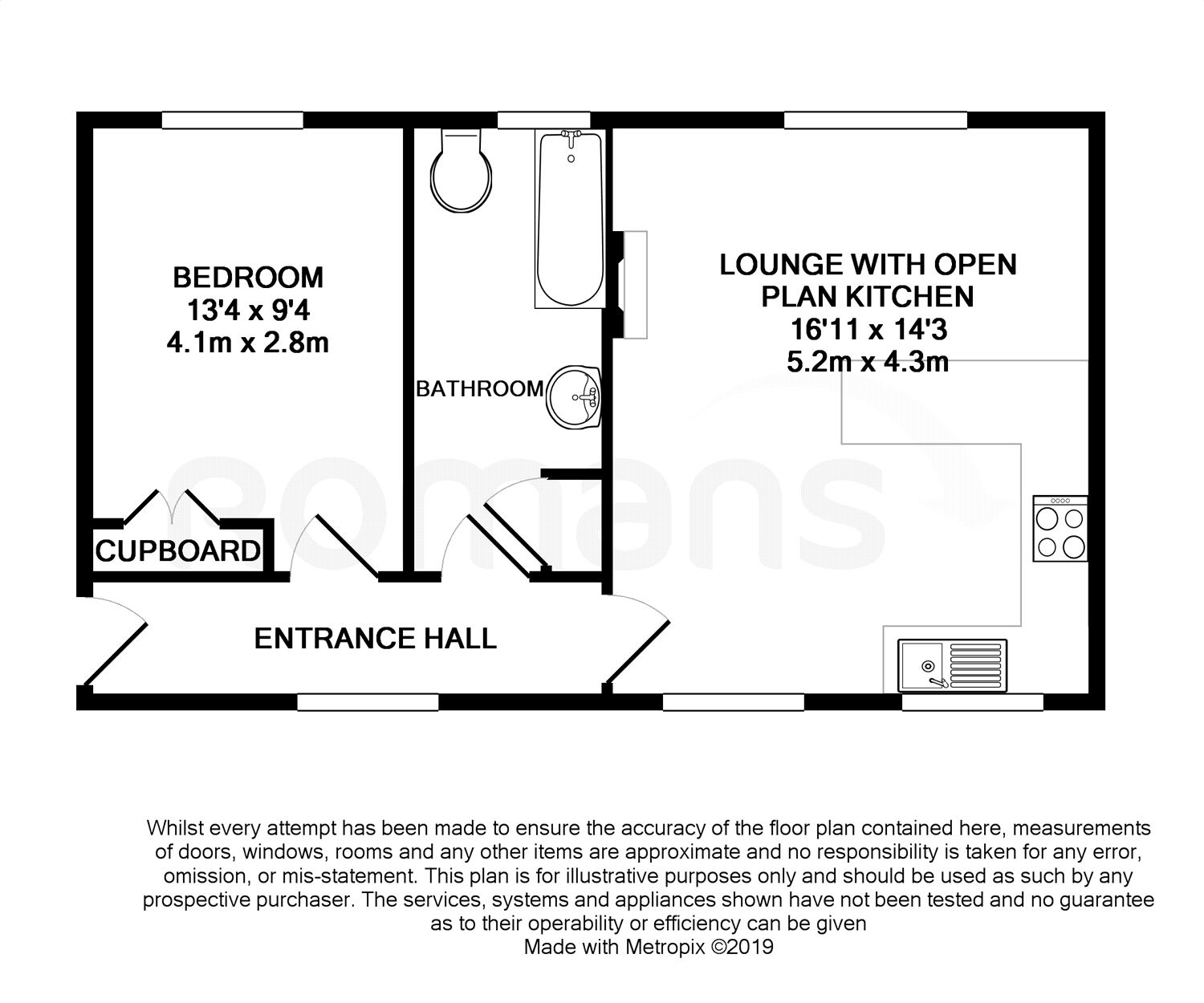 1 Bedrooms Flat for sale in Morton Close, Uxbridge UB8