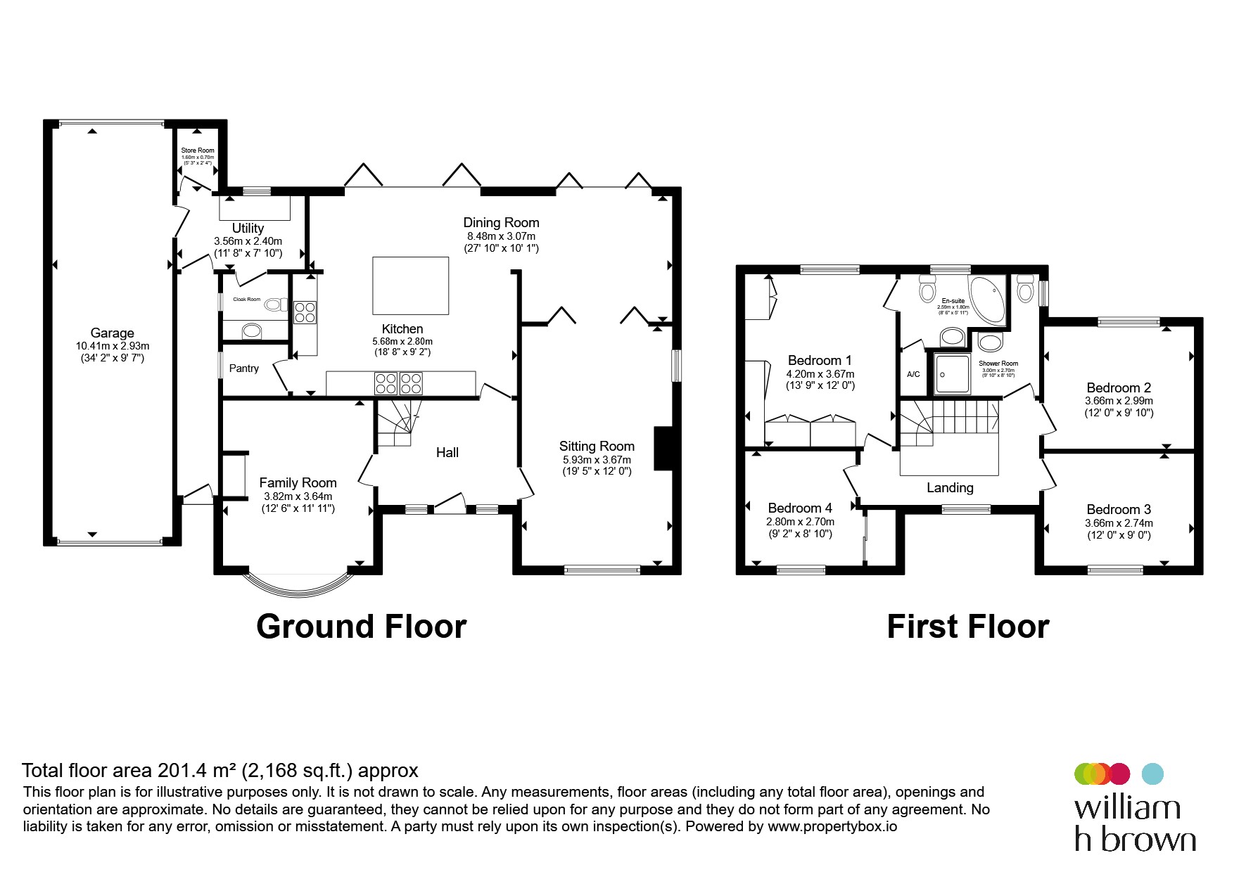 130, Manthorpe Road, Grantham floorplan