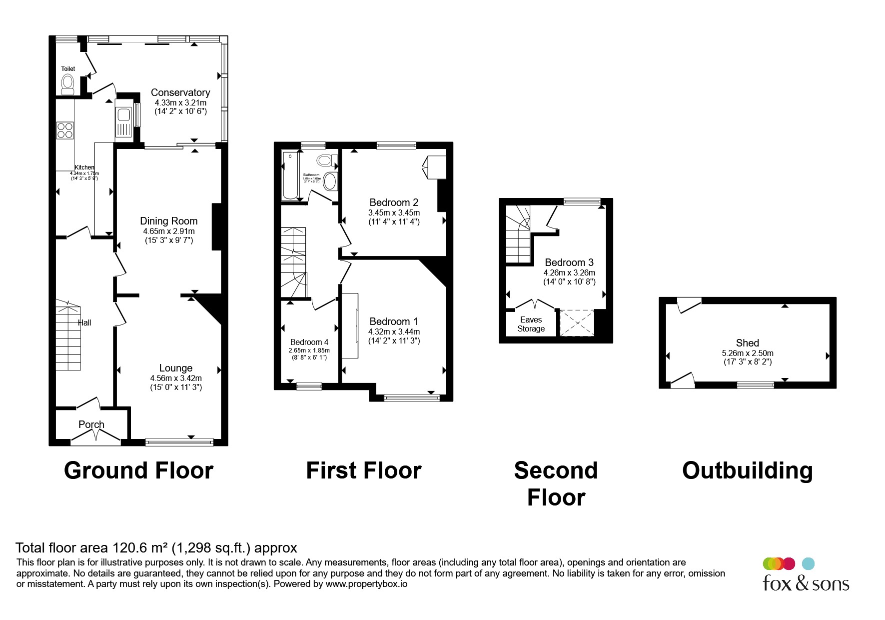 87, Magdalen Road, Portsmouth floorplan