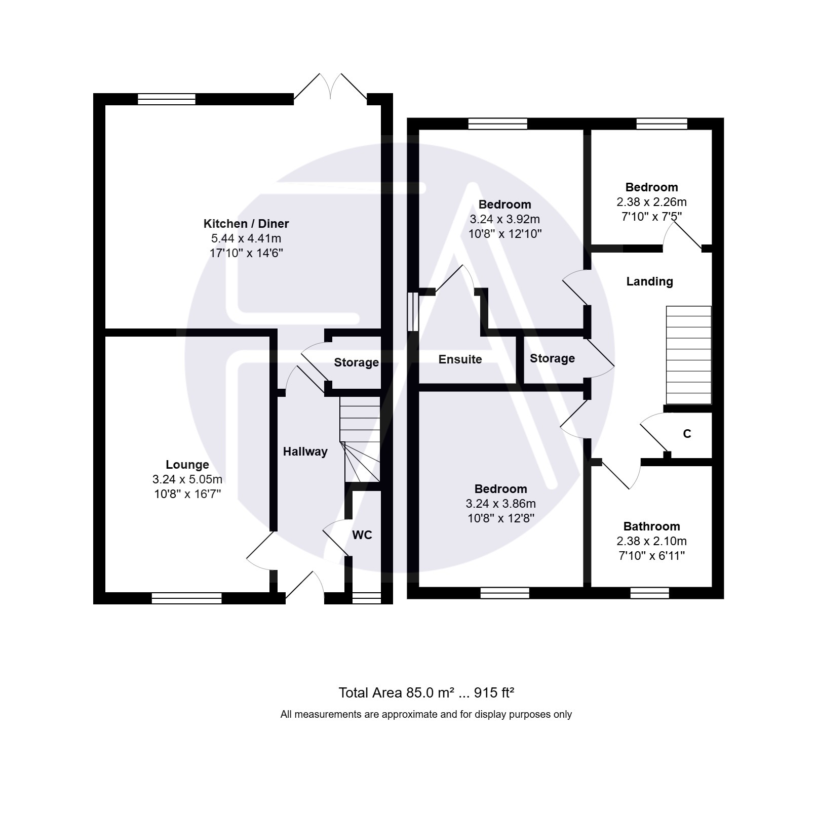 232 Balmoral Drive, Southport, Merseyside floorplan