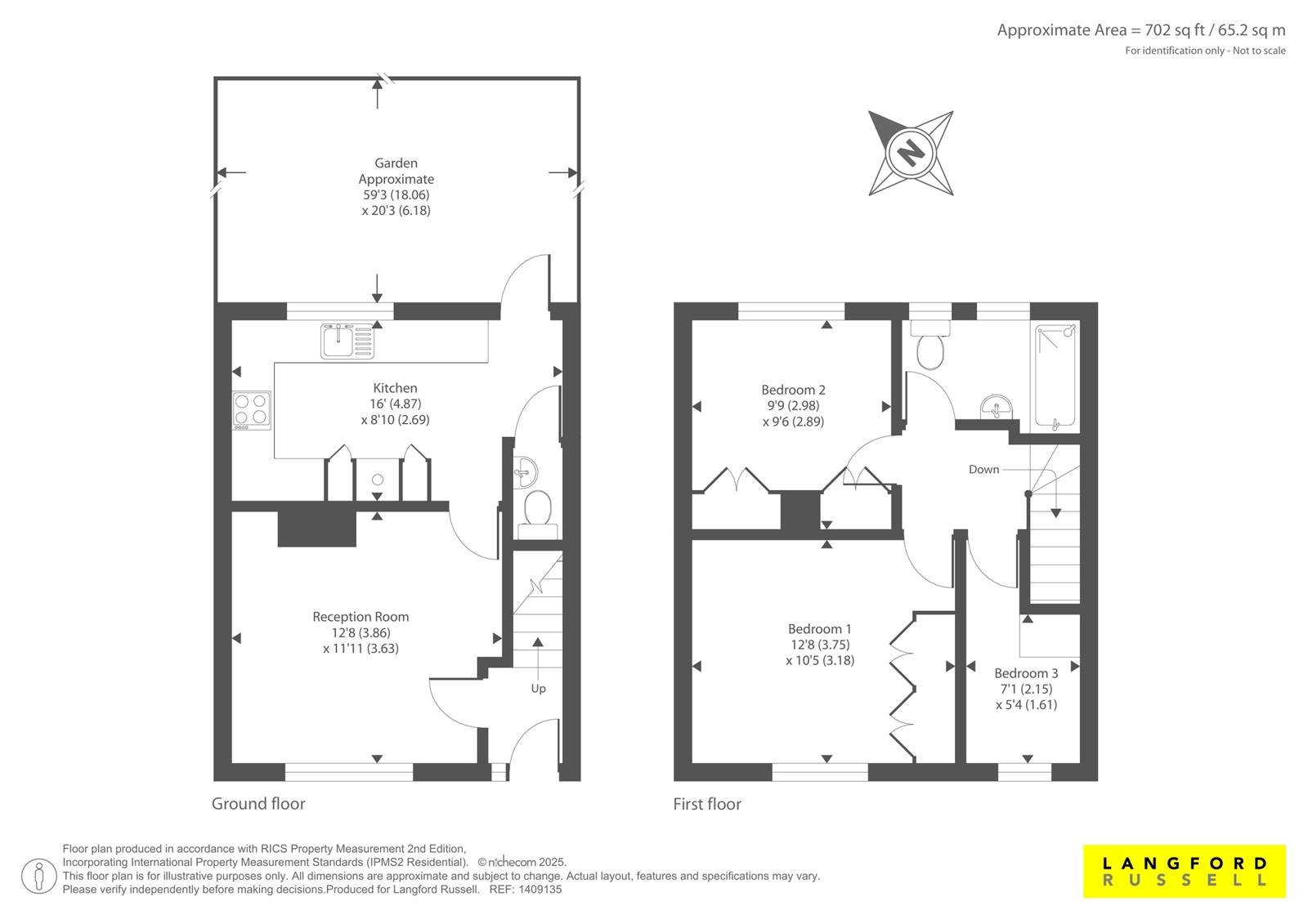 26, Curtismill Way, Orpington floorplan
