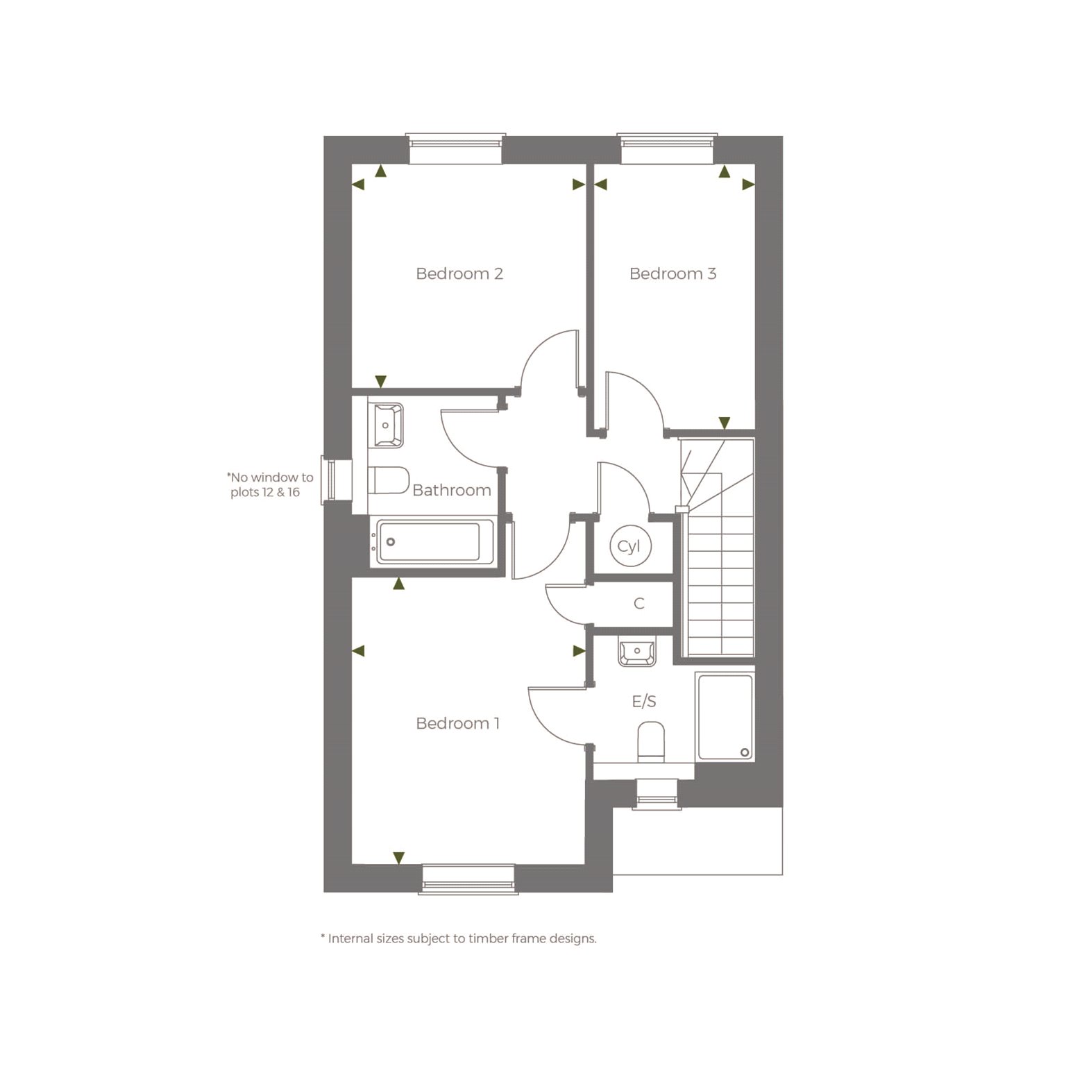 10, Fulljames Crescent, Gloucester floorplan