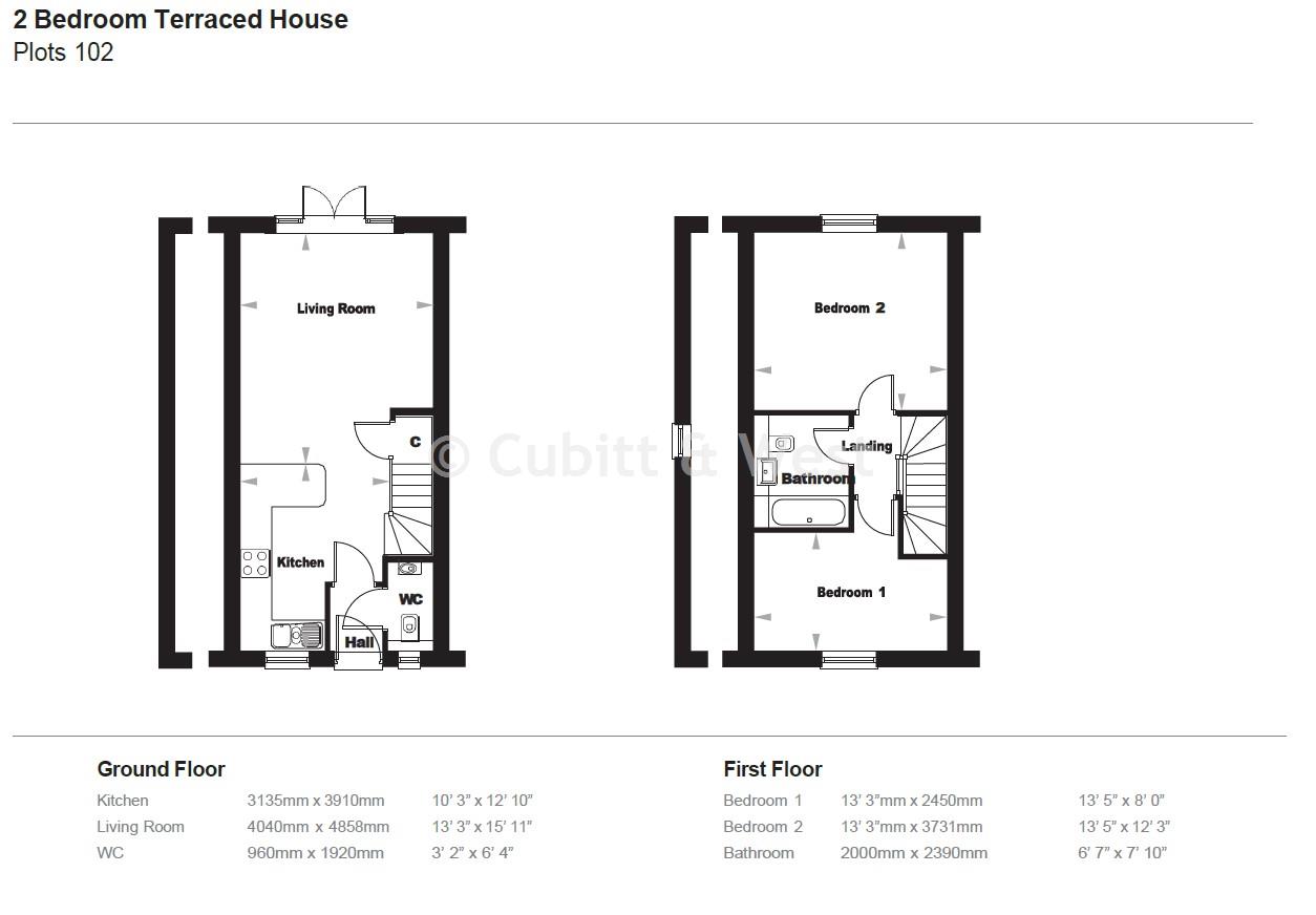 7, Bramble Drive, Tonbridge floorplan