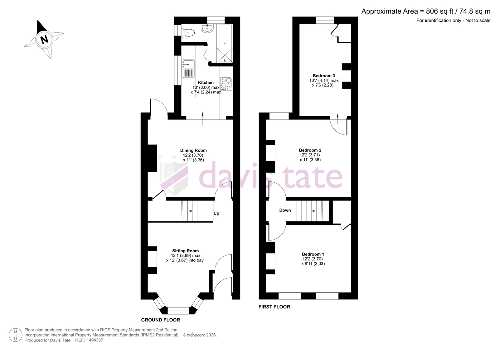 84, Sherwood Street, Berkshire floorplan